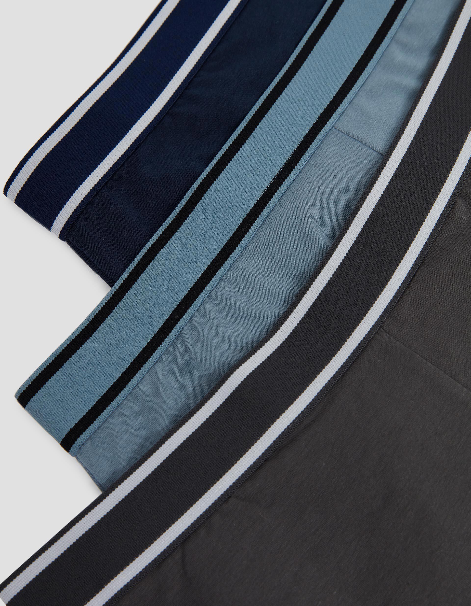 Comprar Online 3 Boxers Lisos, Homem, Multicor