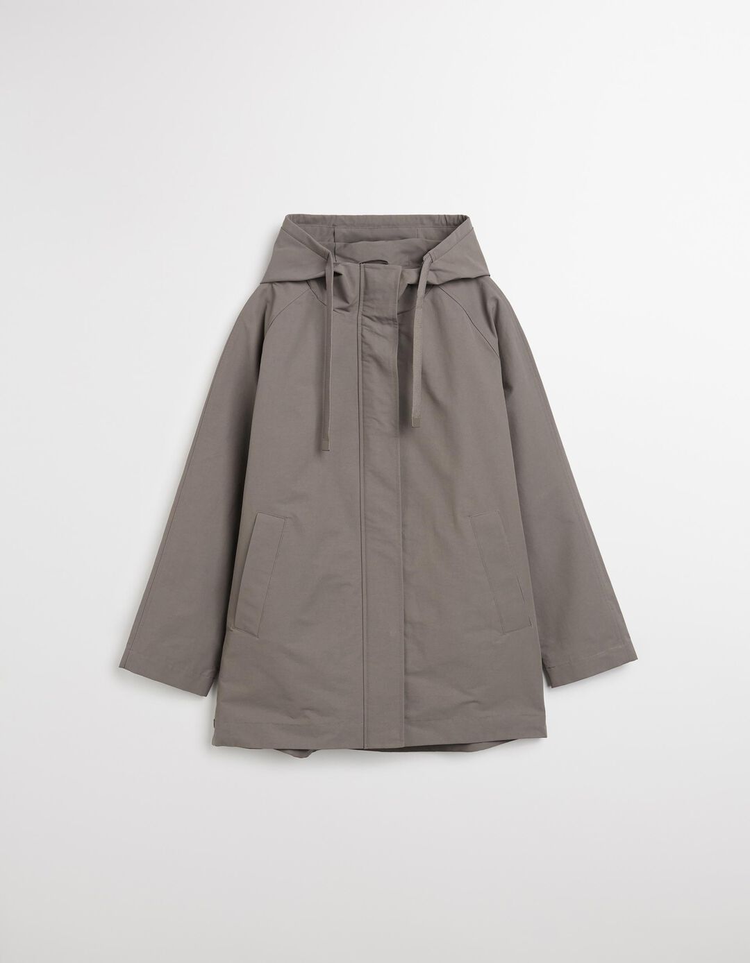 Parka Oversized, Mulher, Cinzento
