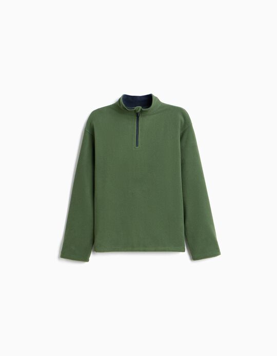 Comprar Online Camisola Polar, Menino, Verde Escuro