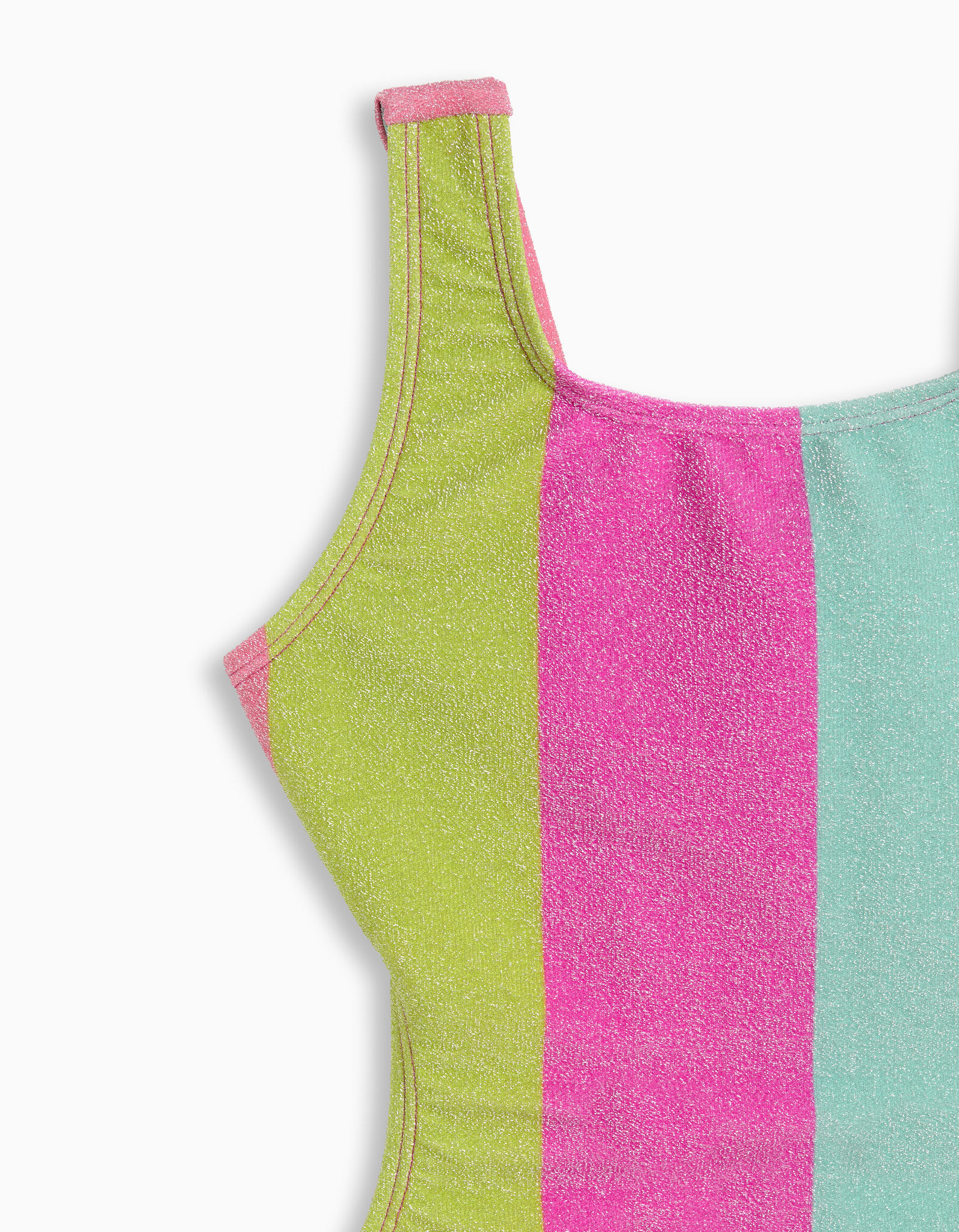 Comprar Online Fato de Banho Brilhante, Menina, Verde Claro