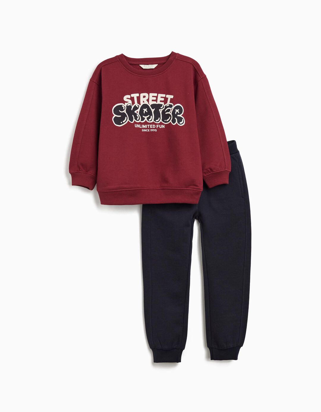 Conjunto de Jogging, Menino, Vermelho Escuro