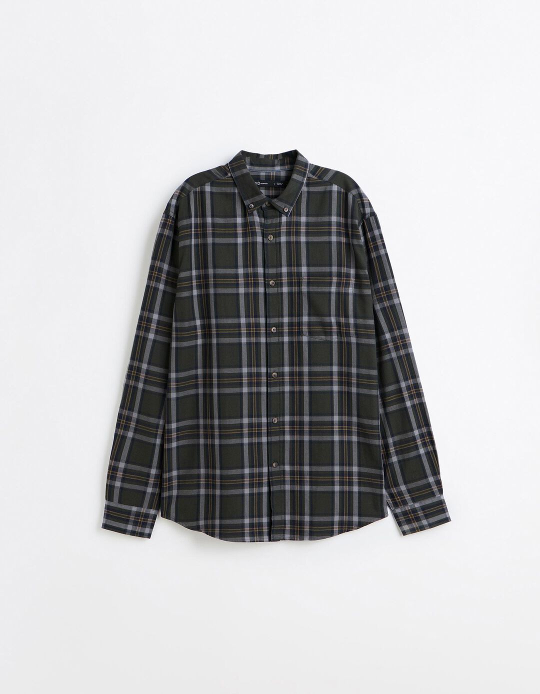 Camisa Xadrez, Homem, Verde
