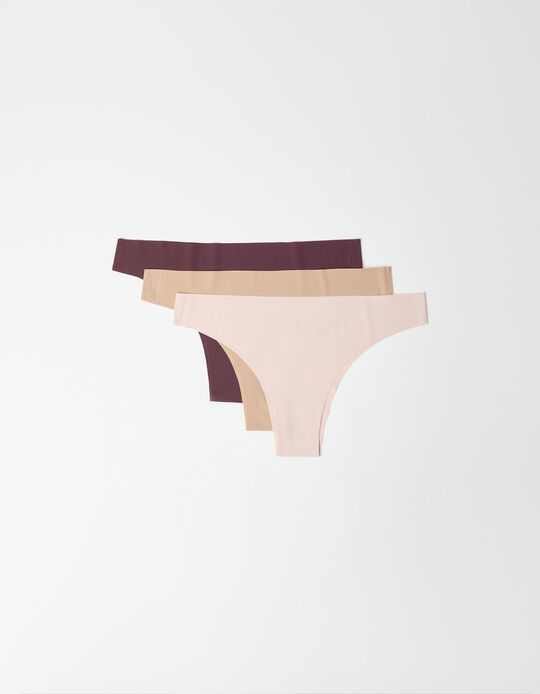 Comprar Online Pack 3 Cuecas Brasileiras, Mulher, Multicolor