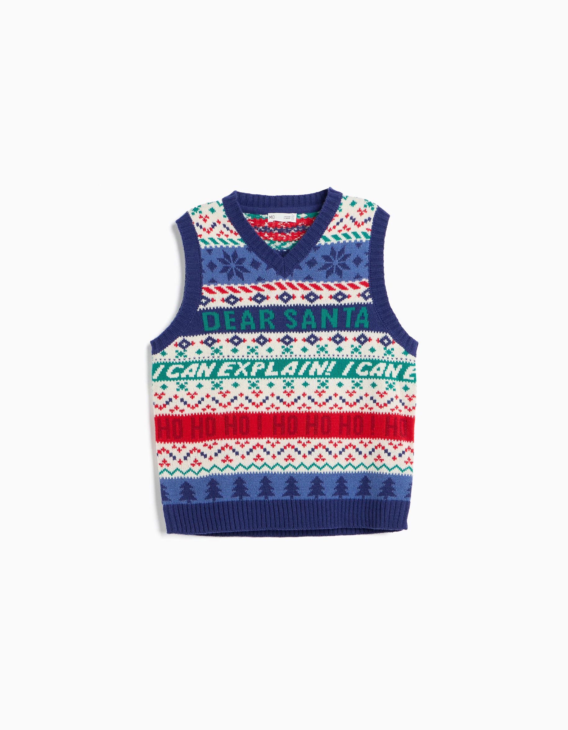 Comprar Online Colete De Natal, Menino, Azul Escuro
