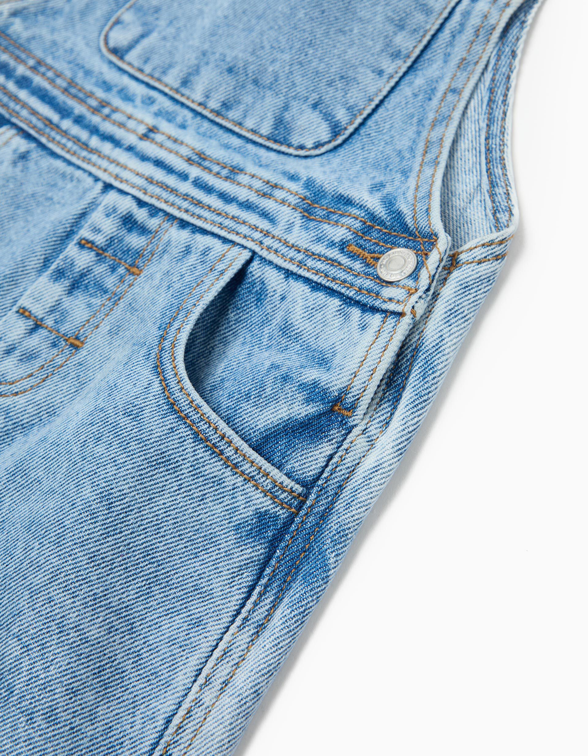 Comprar Online Jardineiras de Ganga, Menino, Azul Claro