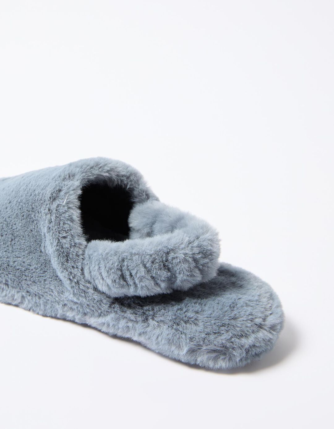 Chinelos de Quarto, Mulher, Cinzento