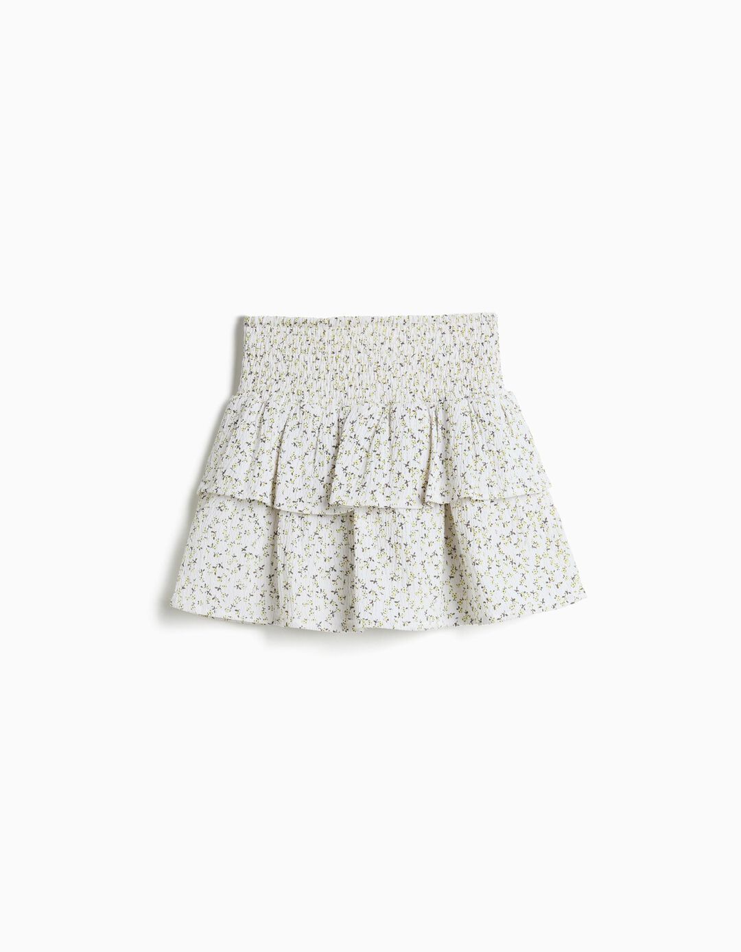 Saia-Cal&ccedil;&atilde;o Estampada, Menina, Amarelo