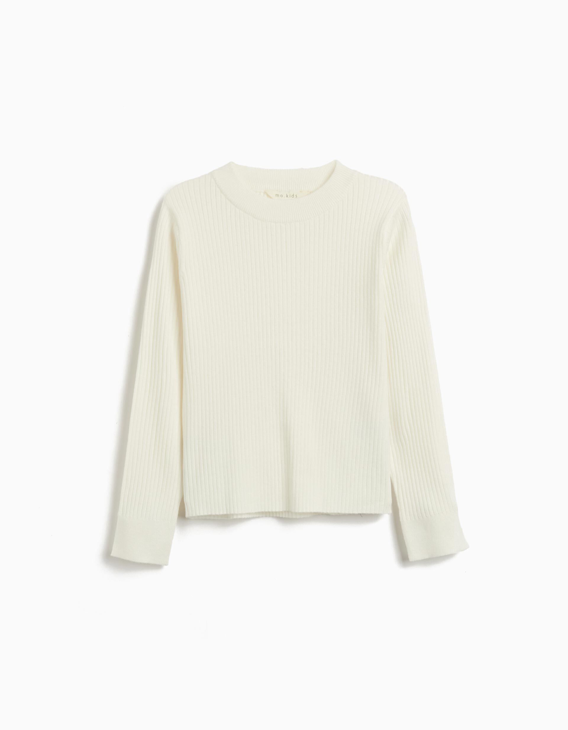 Comprar Online Camisola de Malha, Menina, Branco