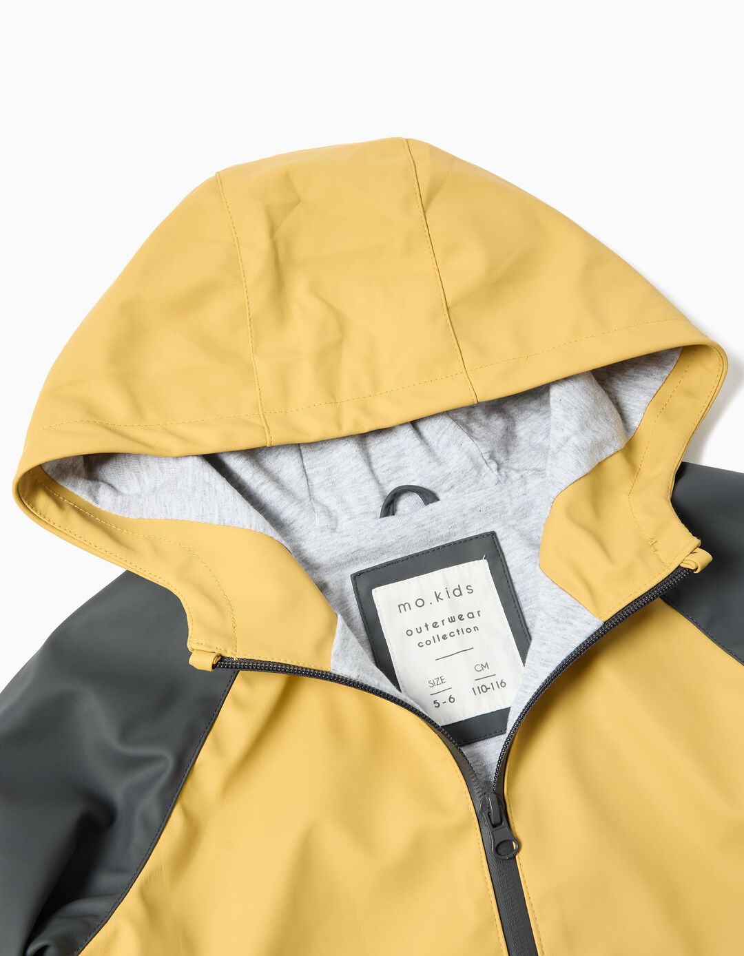 Parka com Capuz, Menino, Cinzento Escuro