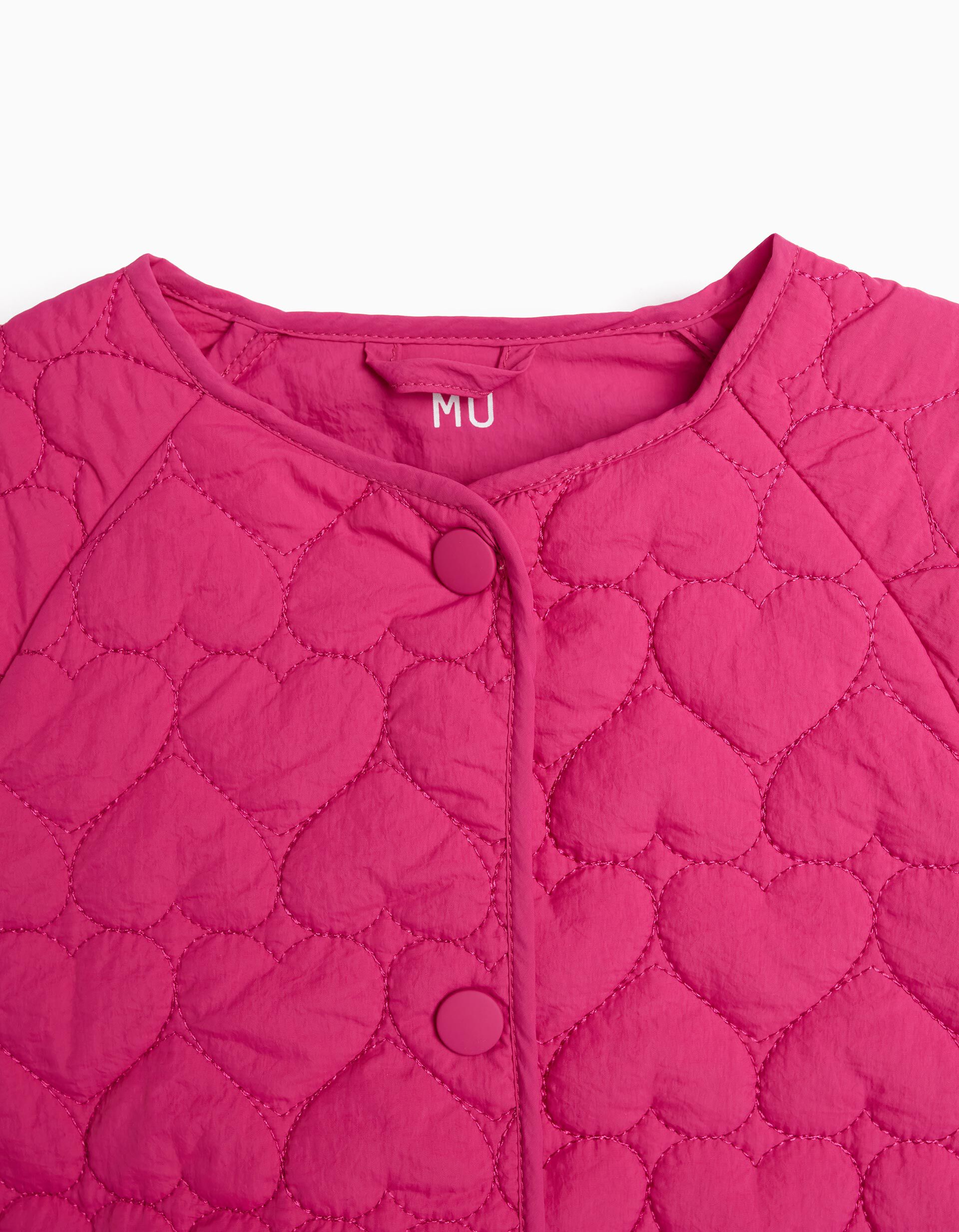 Comprar Online Casaco Acolchoado, Menina, Rosa Escuro