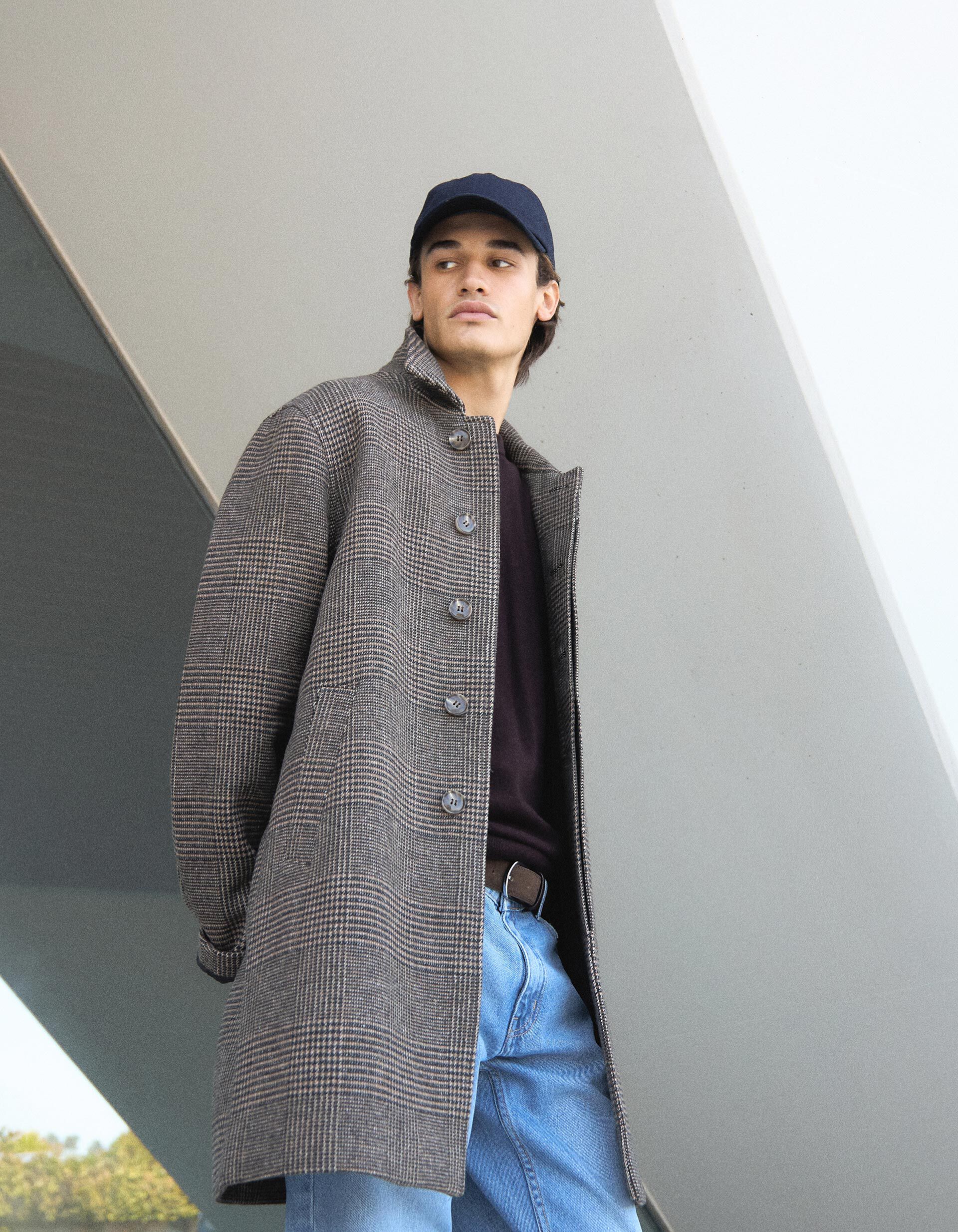 Comprar Online Sobretudo, Homem, Castanho Escuro