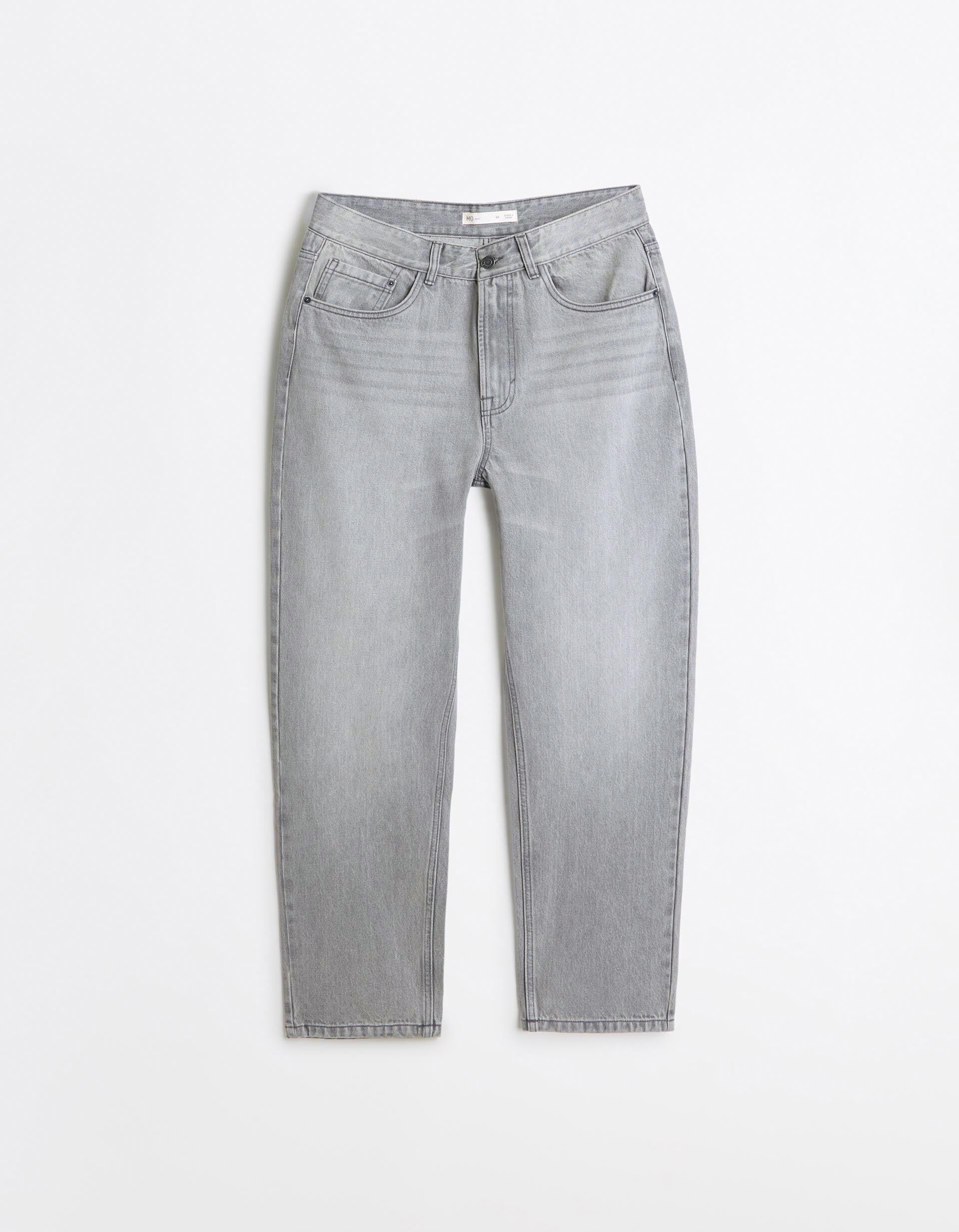 Comprar Online Cal&ccedil;as De Ganga Loose Fit, Homem, Cinzento Claro