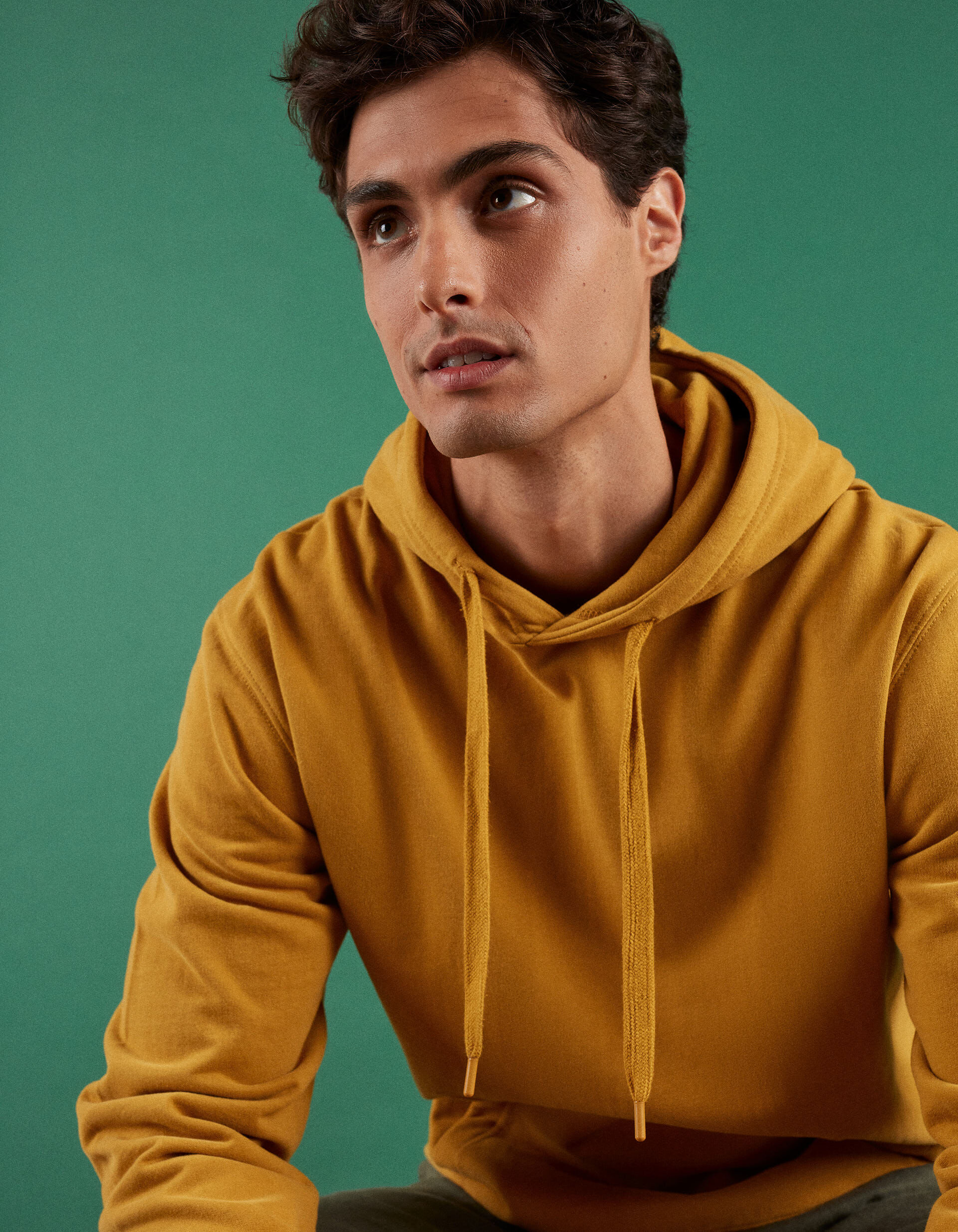 Dark yellow hoodie mens new arrivals