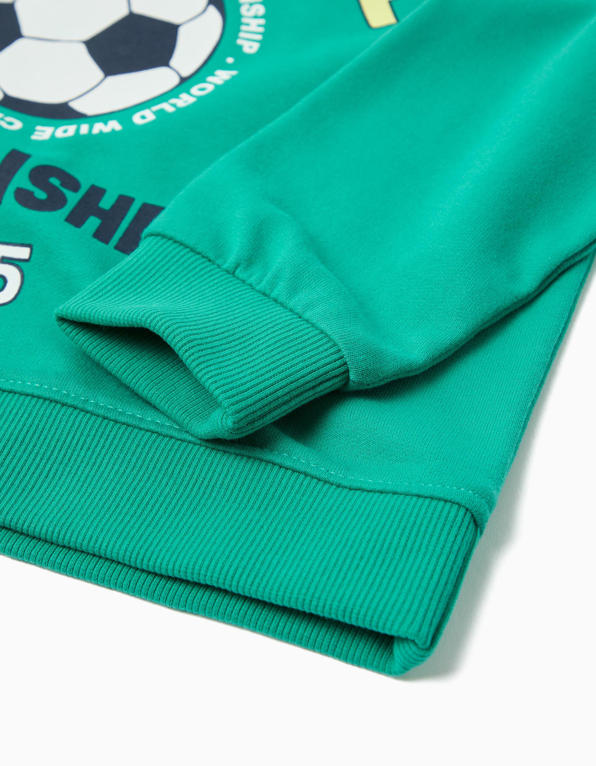 Comprar Online Sweatshirt de Felpa, Menino, Verde