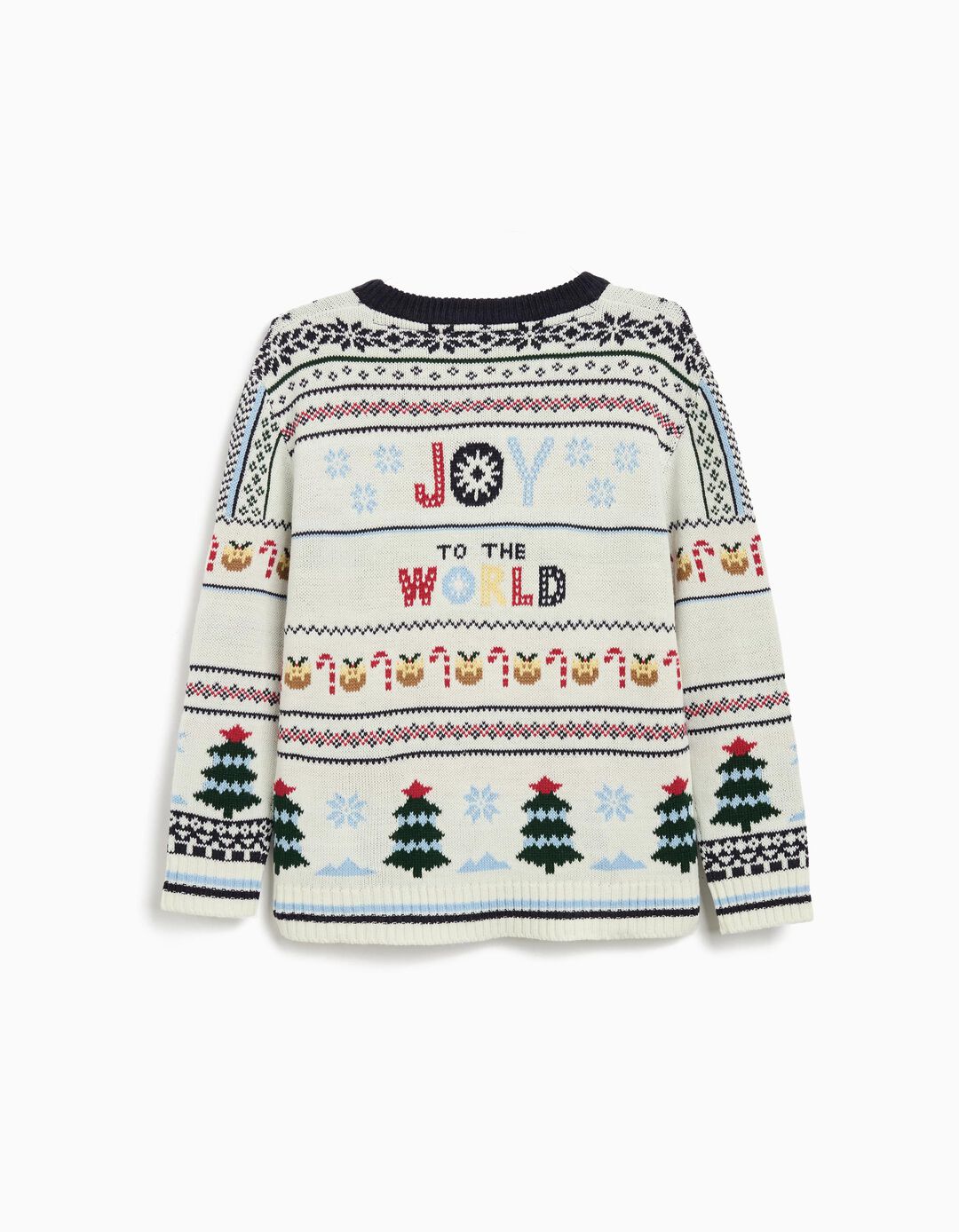 Camisola de Malha, Menino, Bege Claro