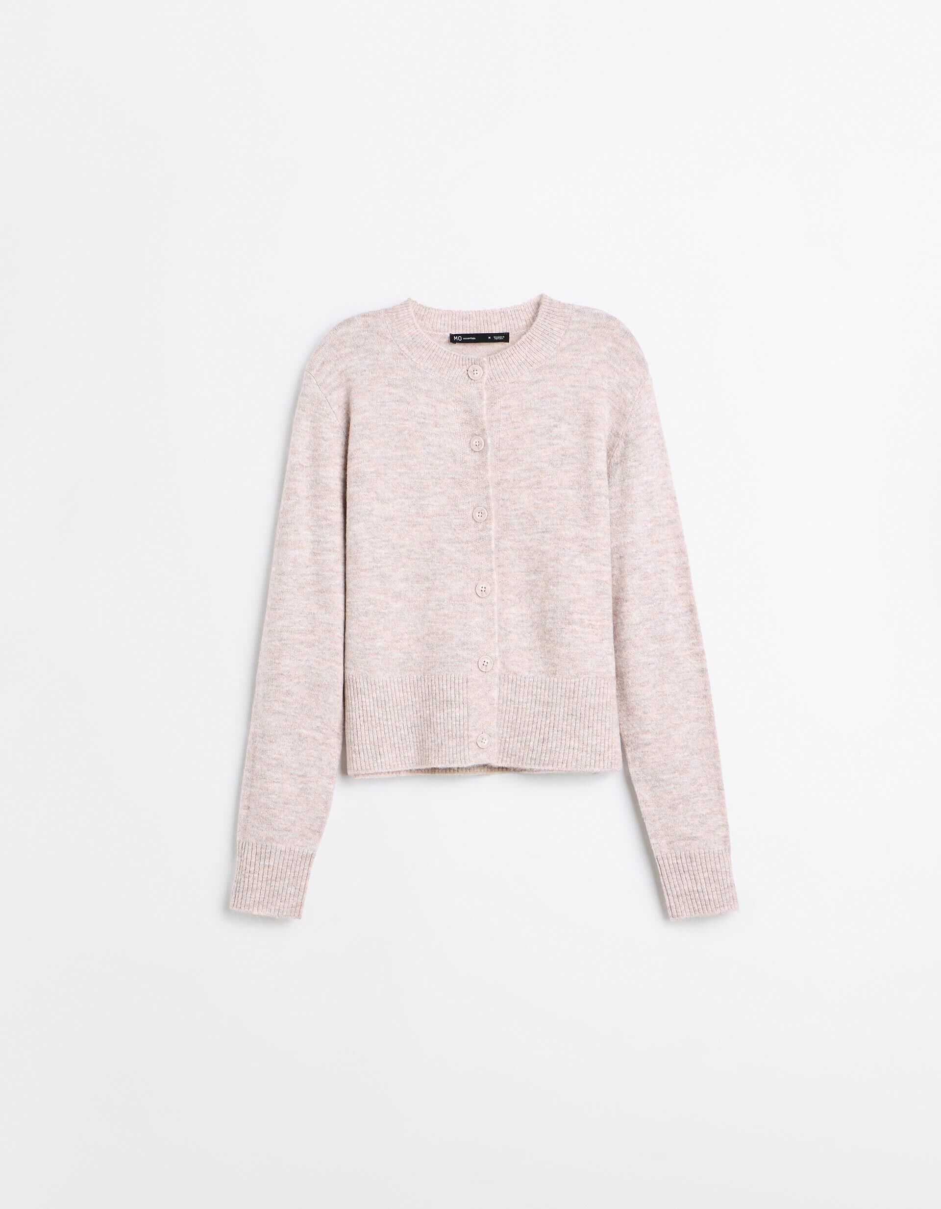 Comprar Online Casaco De Malha, Mulher, Bege