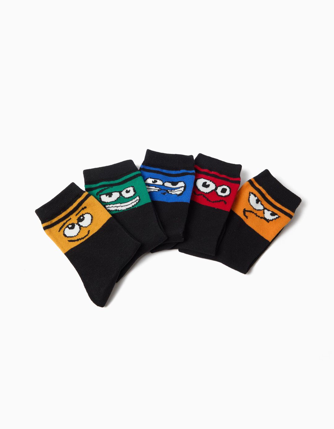Pack 5 Pares De Meias, Menino, Multicolor