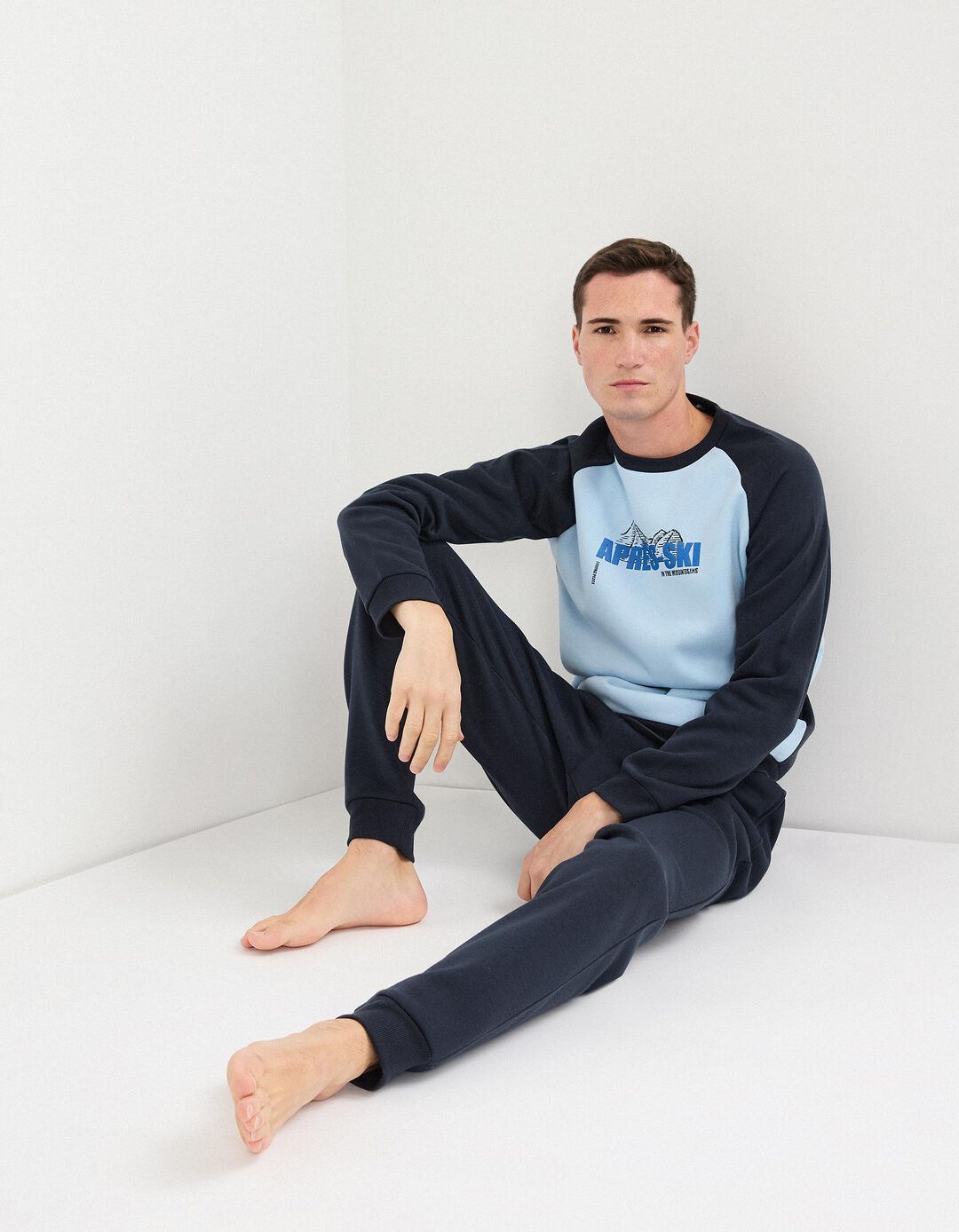 Pijama, Homem, Azul Escuro