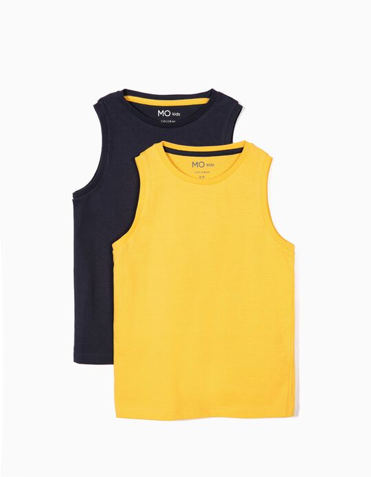 Conjunto de T-shirts Sem Manga