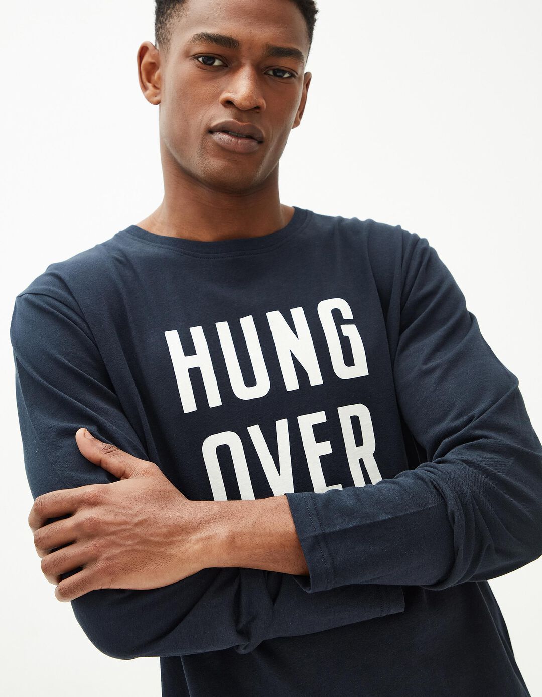 Pijama Jersey, Homem, Azul Escuro