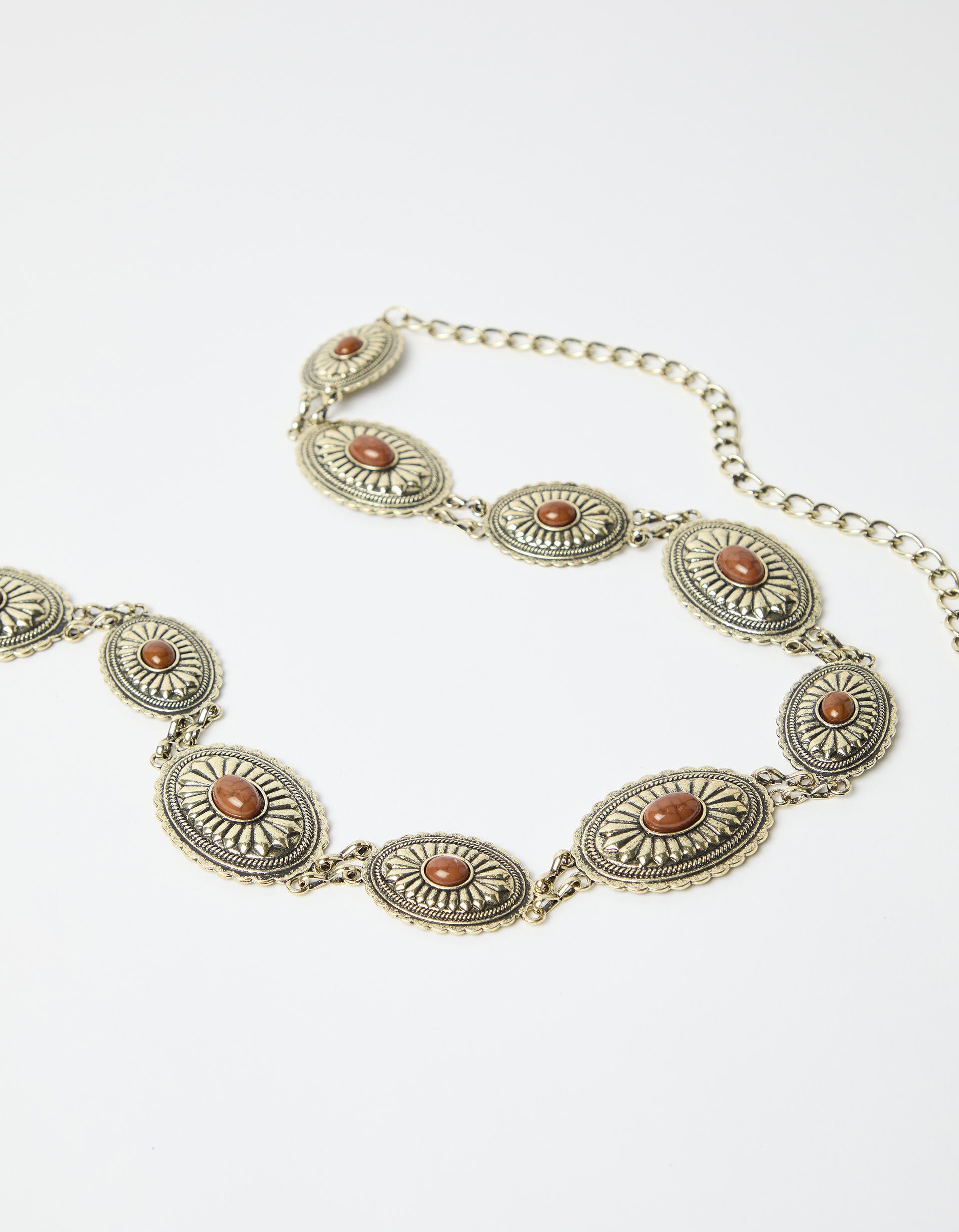 Comprar Online Cinto Met&aacute;lico, Mulher, Dourado