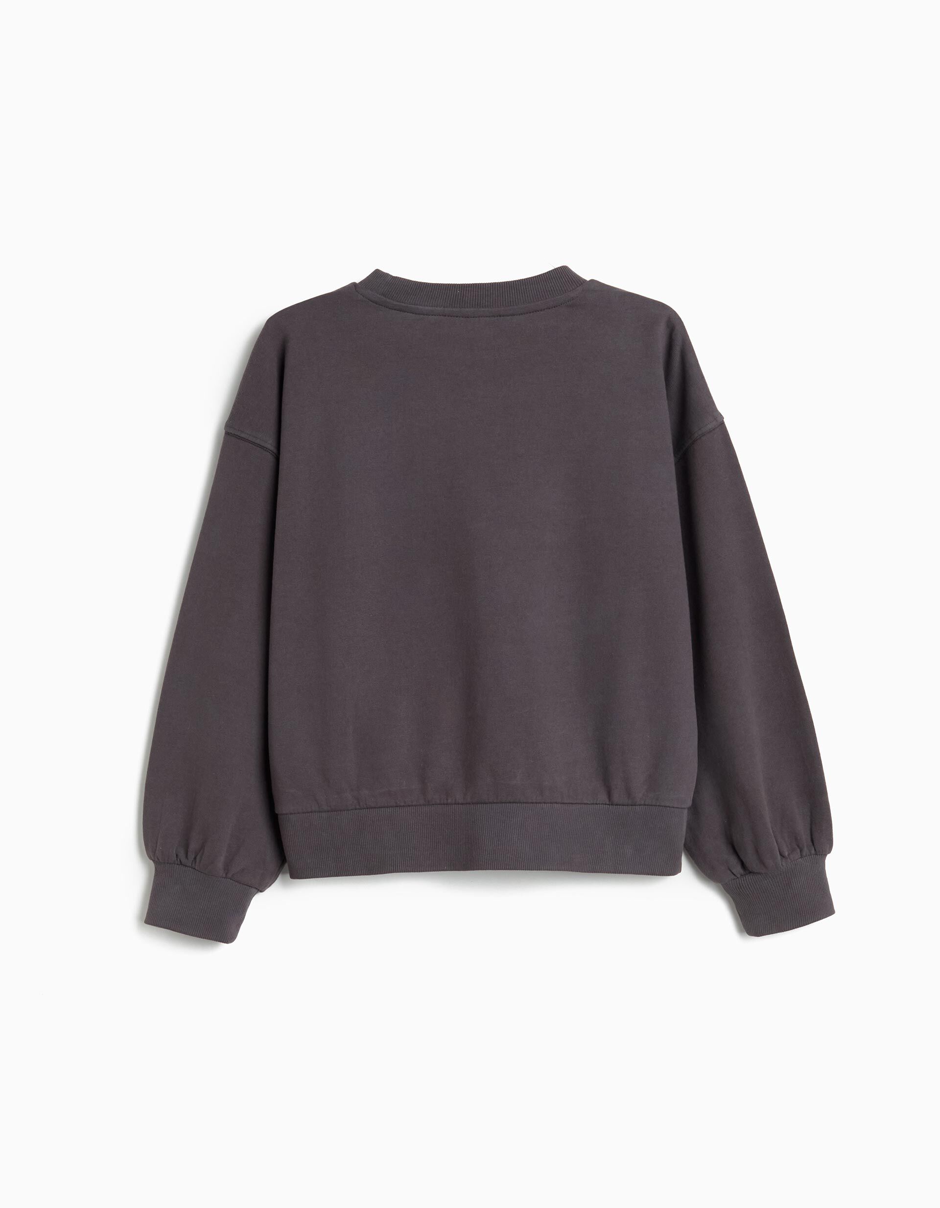 Comprar Online Sweatshirt, Menina, Cinzento Escuro