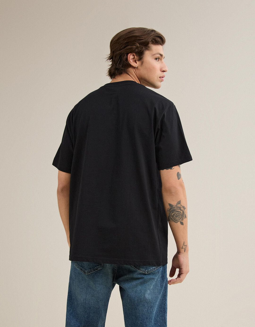T-shirt Red Hot Chili Peppers, Homem, Preto