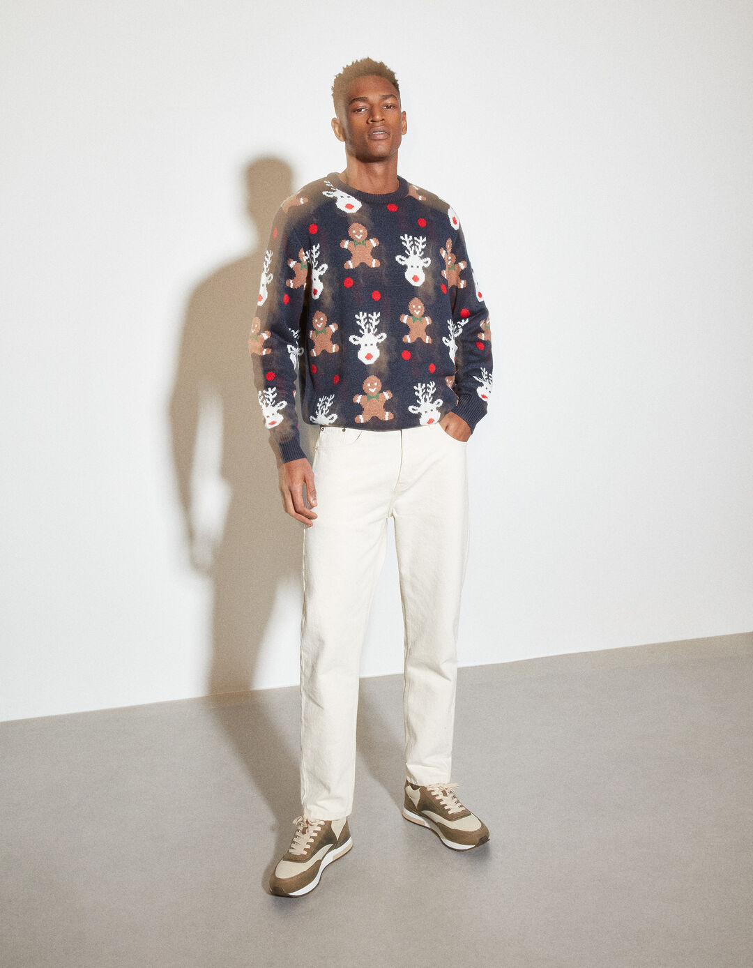 'Christmas' Knitted Sweater, Man, Multiple colors