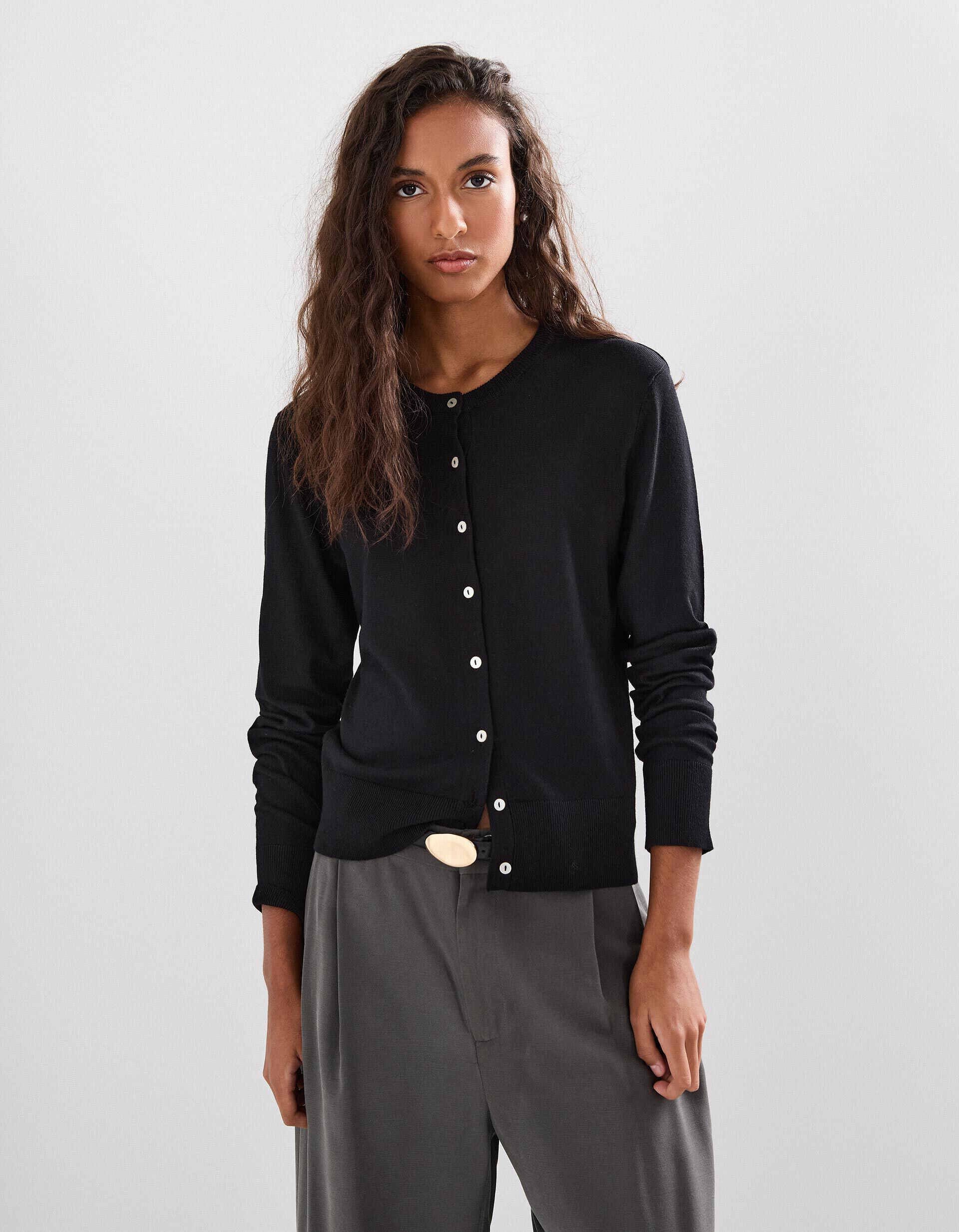 Comprar Online Casaco de Malha, Mulher, Preto