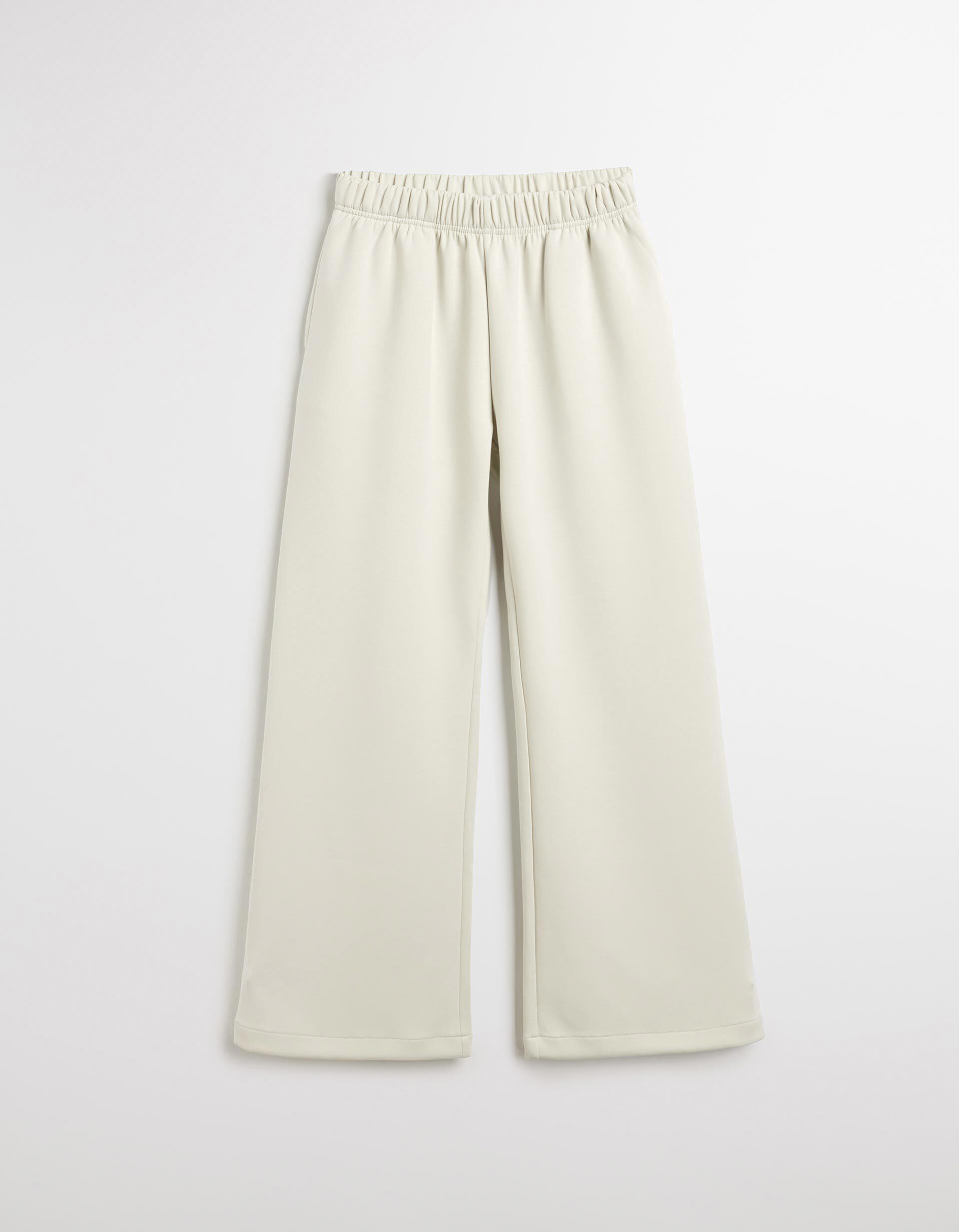 Comprar Online Cal&ccedil;as 'Loose Fit', Mulher, Branco