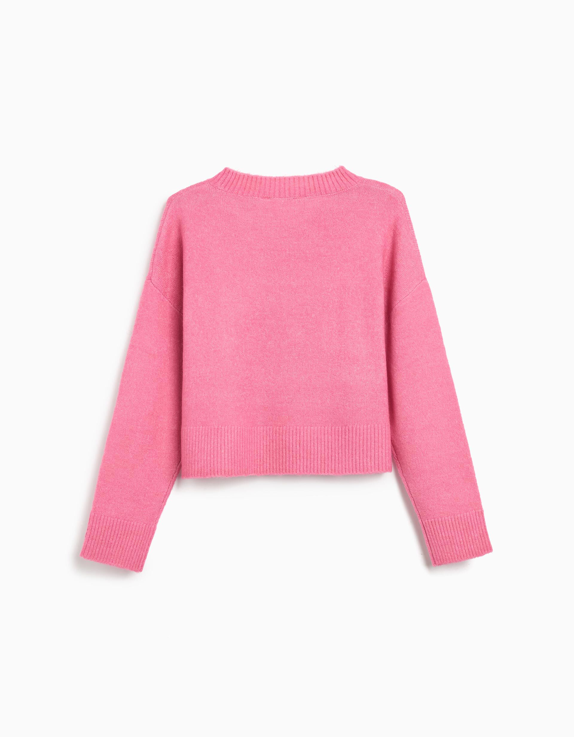 Comprar Online Camisola de Malha, Menina, Rosa