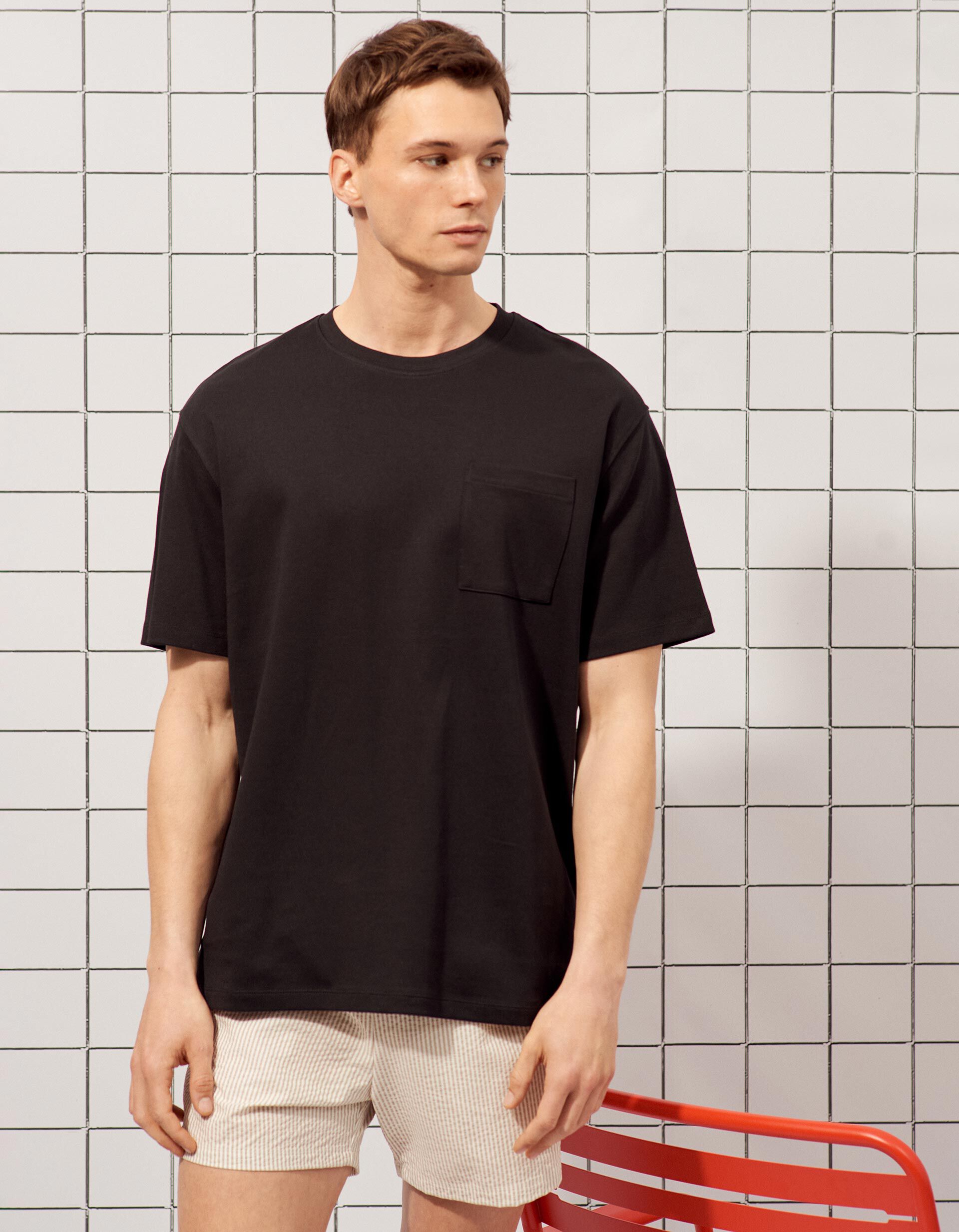 Comprar Online T-shirt, Homem, Preto