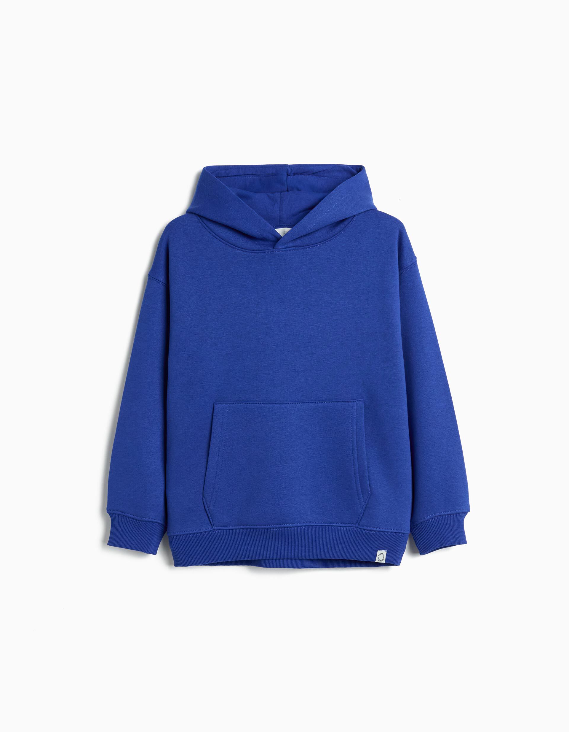Comprar Online Sweatshirt com Capuz, Menino, Azul