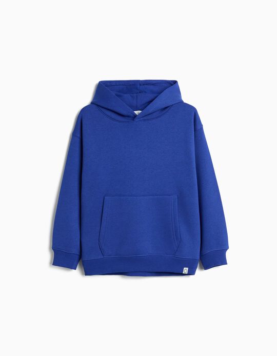 Comprar Online Sweatshirt com Capuz, Menino, Azul