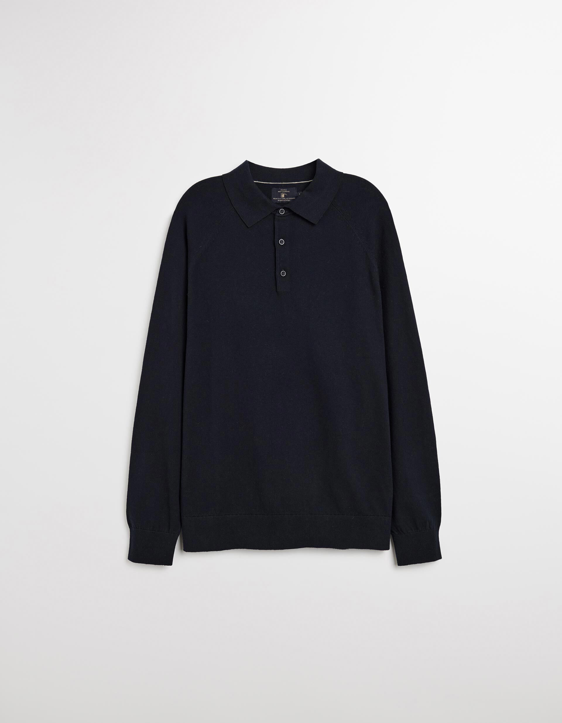 Comprar Online Polo com Caxemira, Homem, Azul