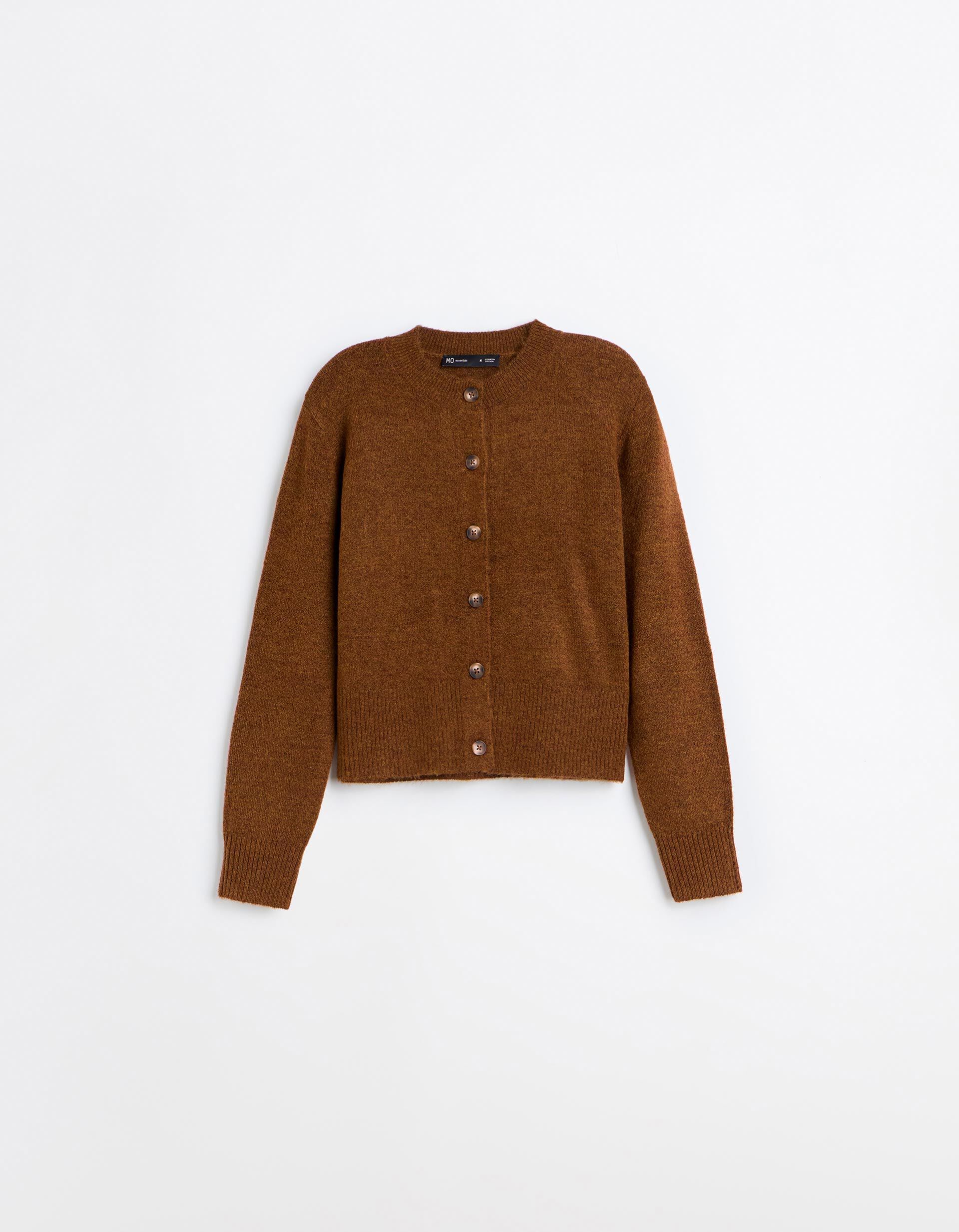 Comprar Online Casaco De Malha, Mulher, Castanho