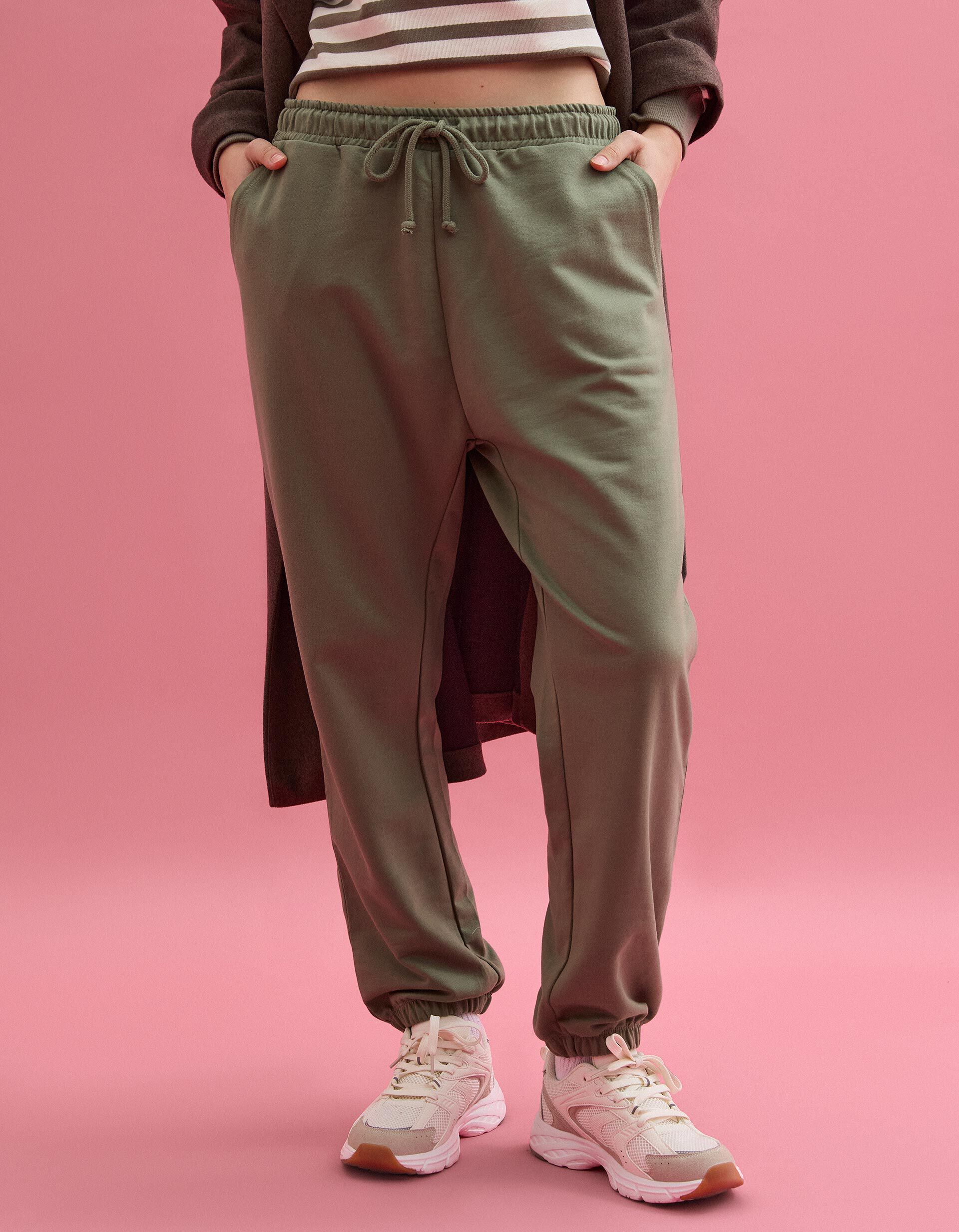Comprar Online Cal&ccedil;as Joggers, Mulher, Verde Escuro