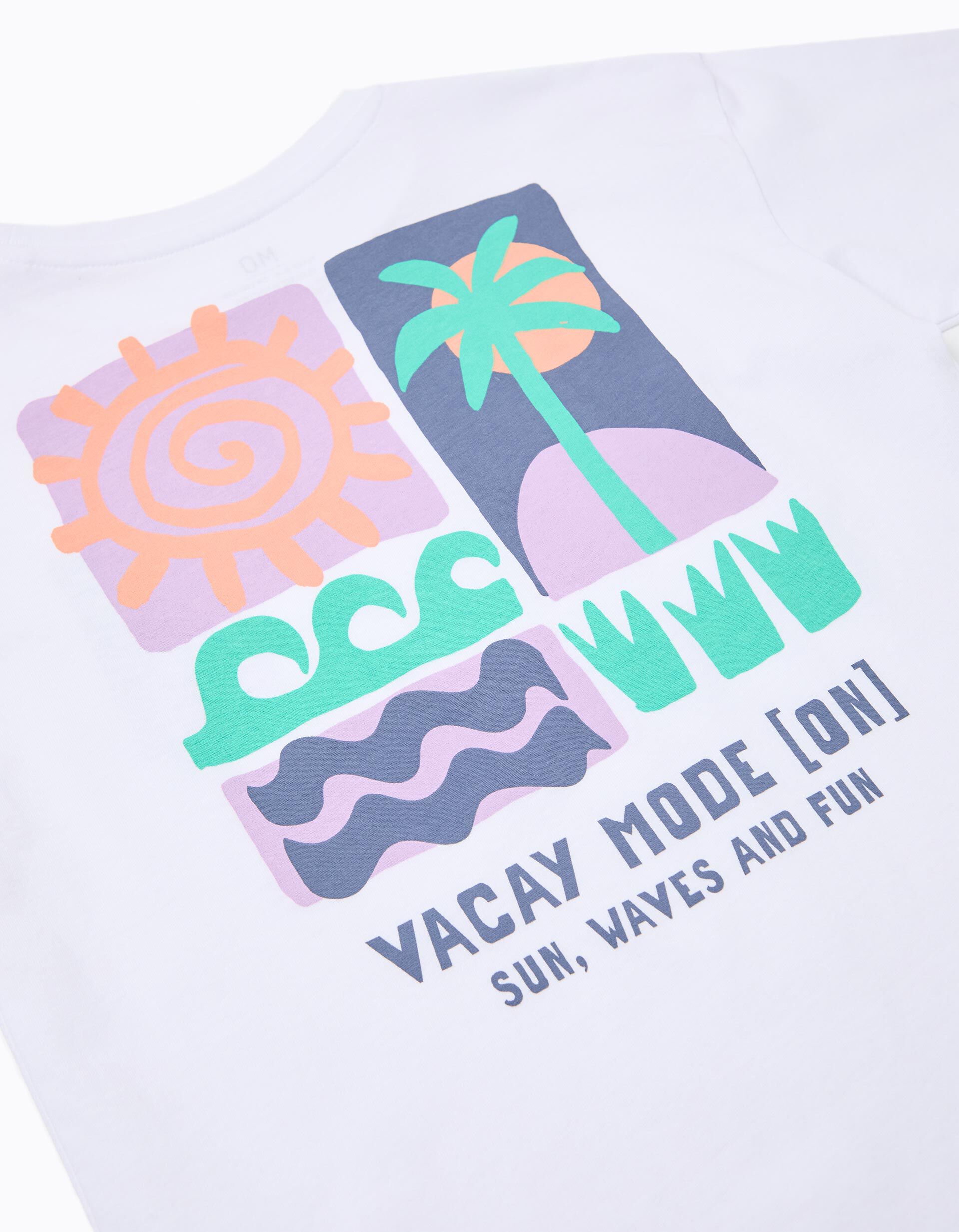 Comprar Online T-shirt Estampada, Menino, Branco