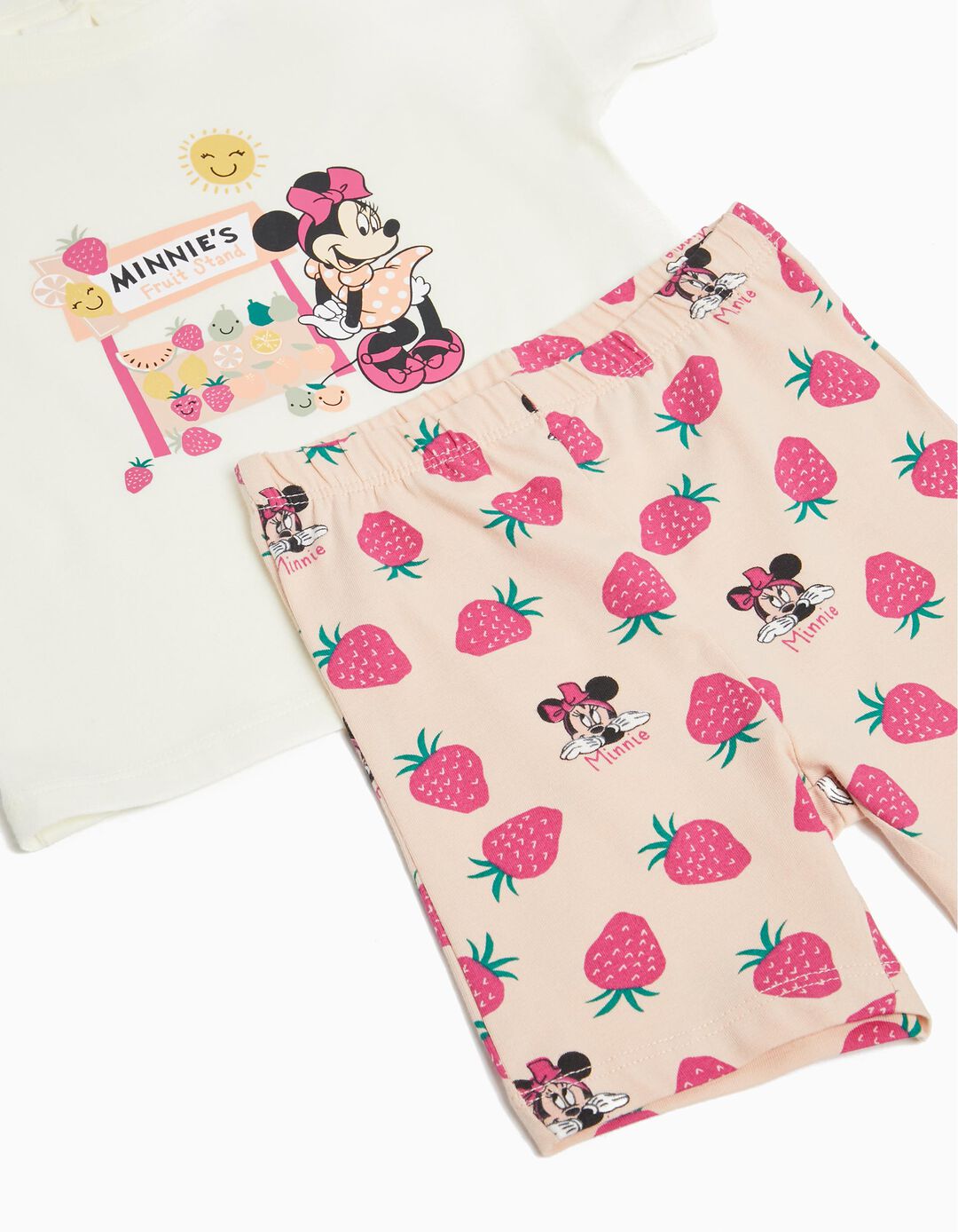 'Disney' T-shirt + Shorts Set, Baby Girl, Multiple colors