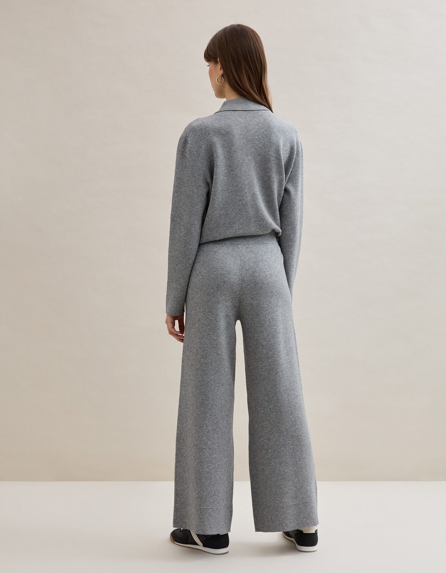 Comprar Online Cal&ccedil;as de Malha, Mulher, Cinzento