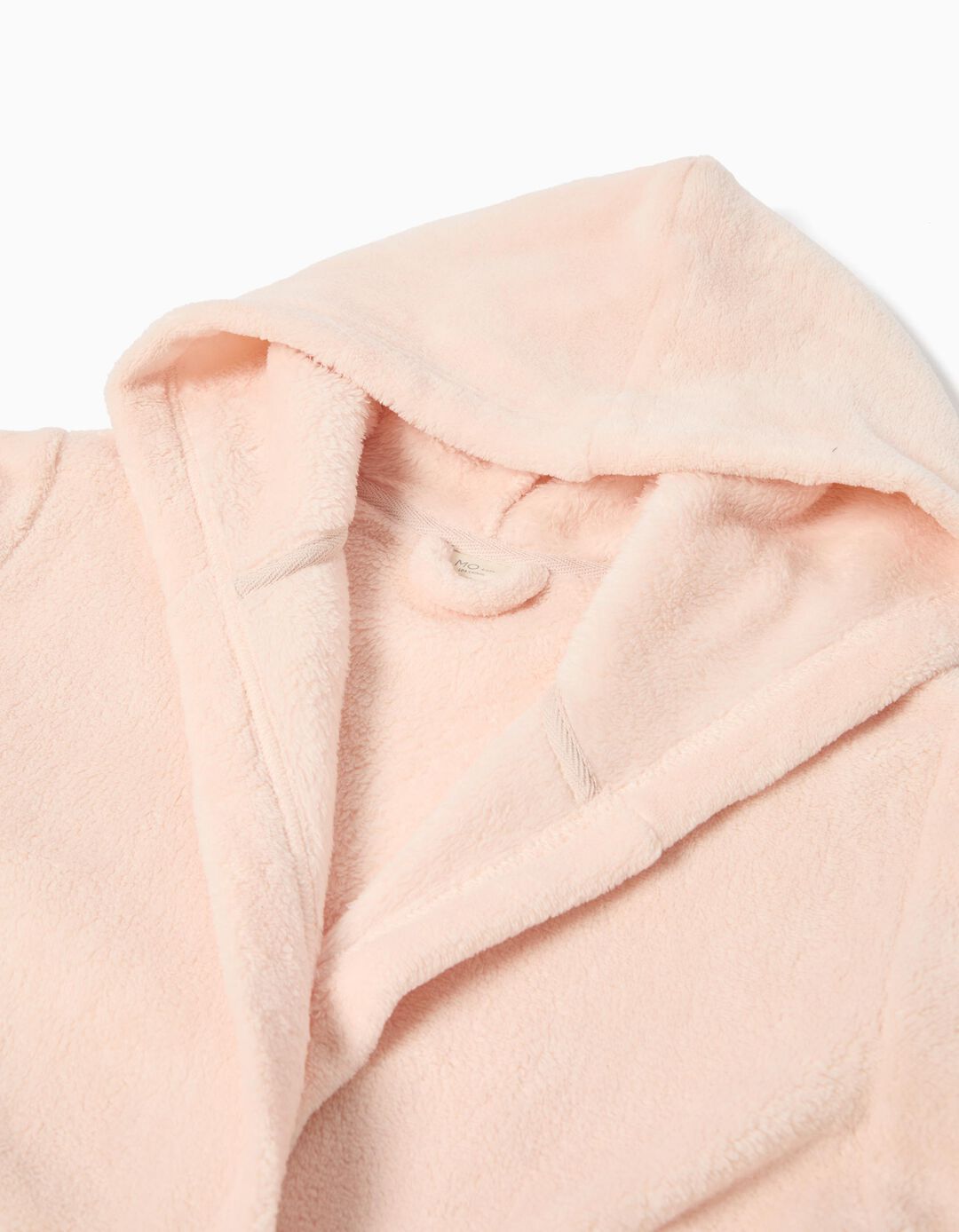 Robe com Capuz, Menina, Rosa Claro
