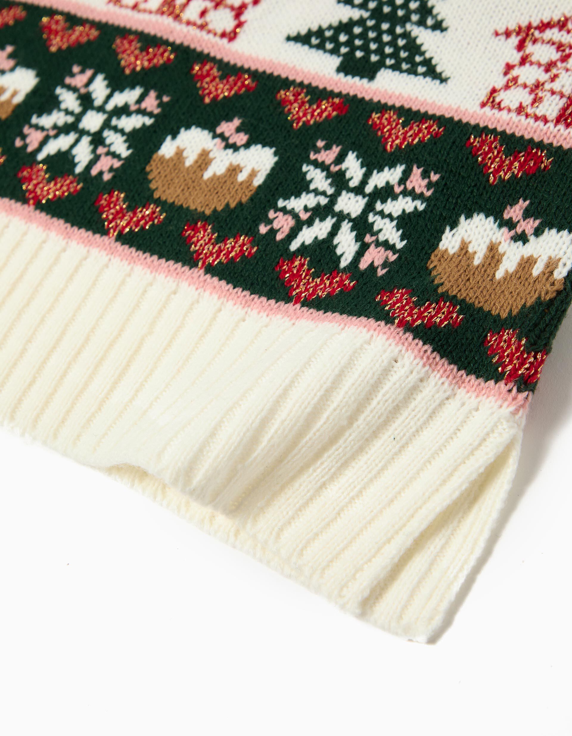 Comprar Online Colete de Malha, Menina, Bege Claro