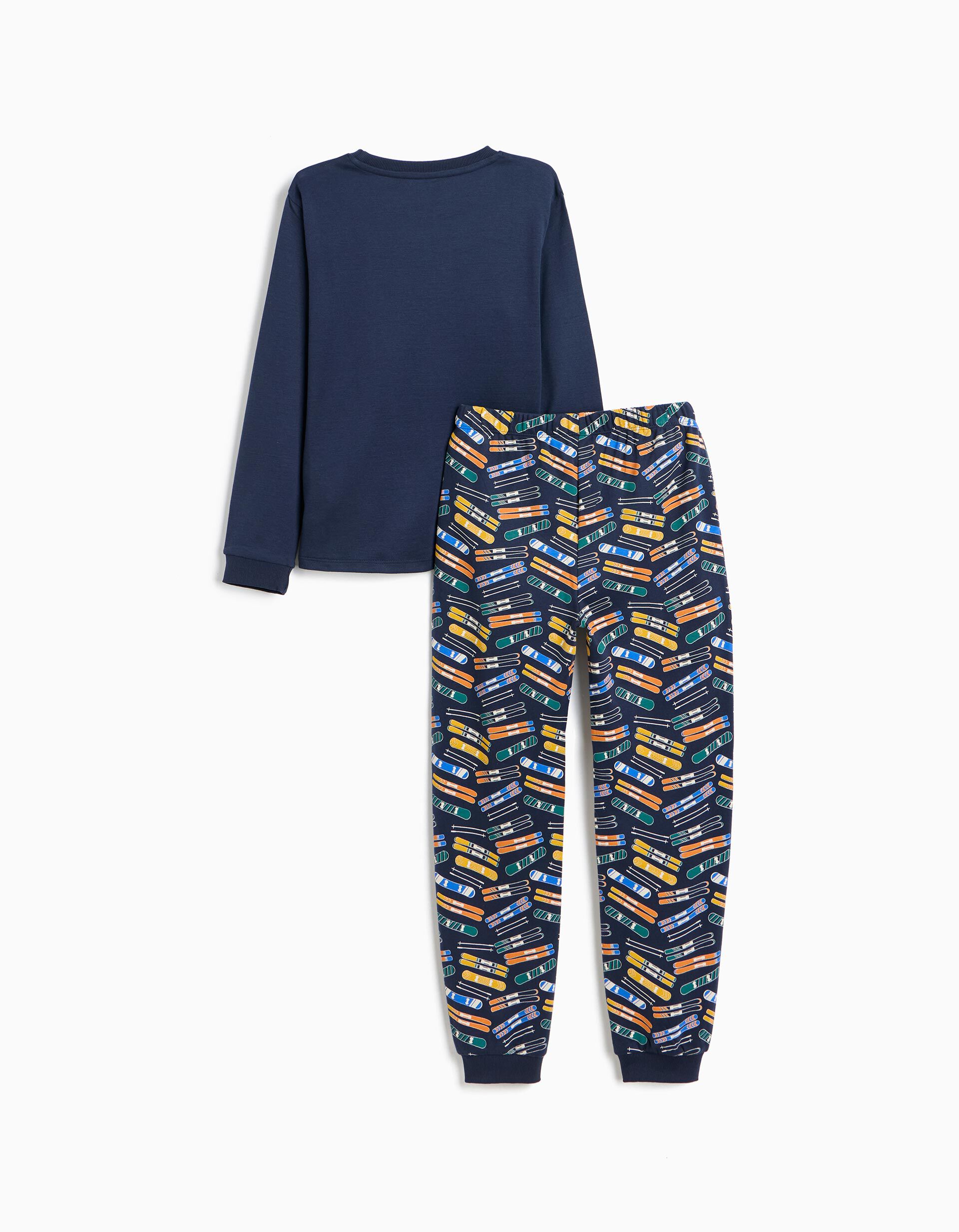 Comprar Online Pijama Interlock, Menino, Azul Escuro