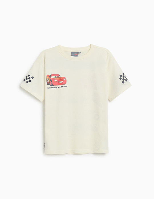 Comprar Online T-shirt 'Cars', Menino, Branco