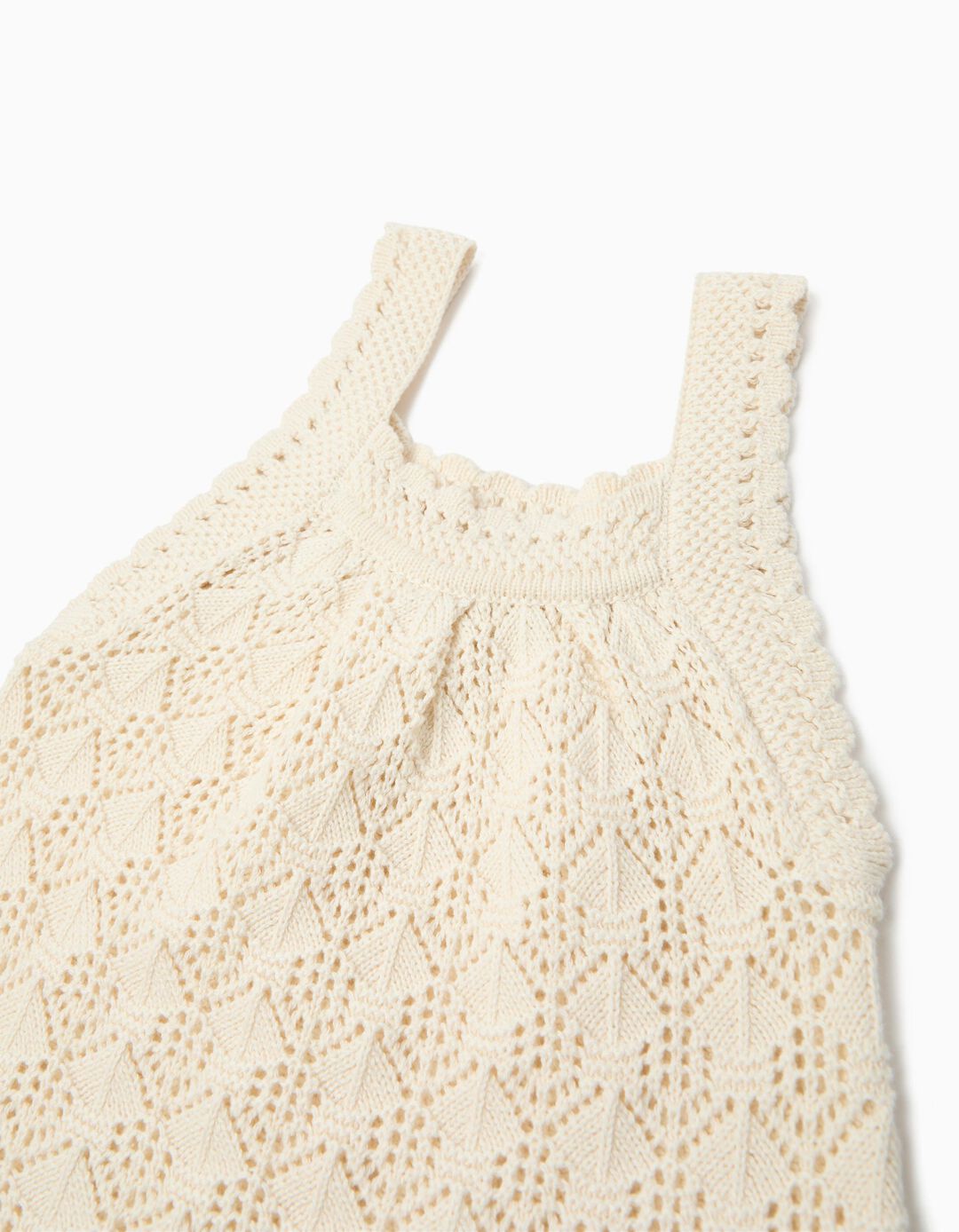 Top Crochet, Menina, Cru