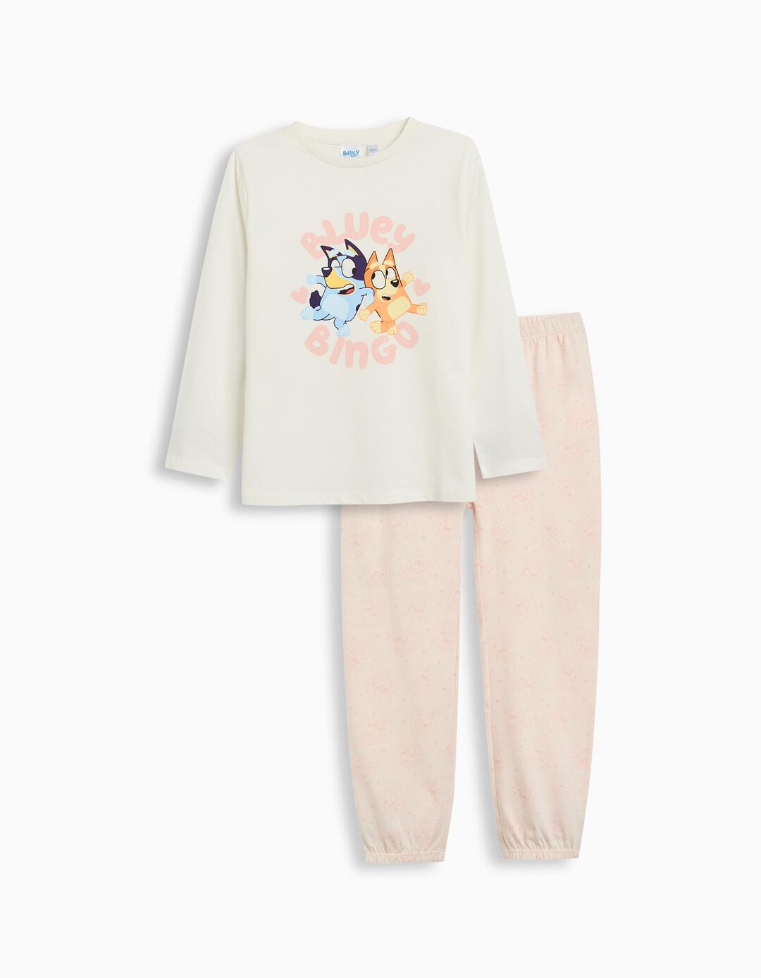 Pijama 'Bluey', Menina, Cinzento 