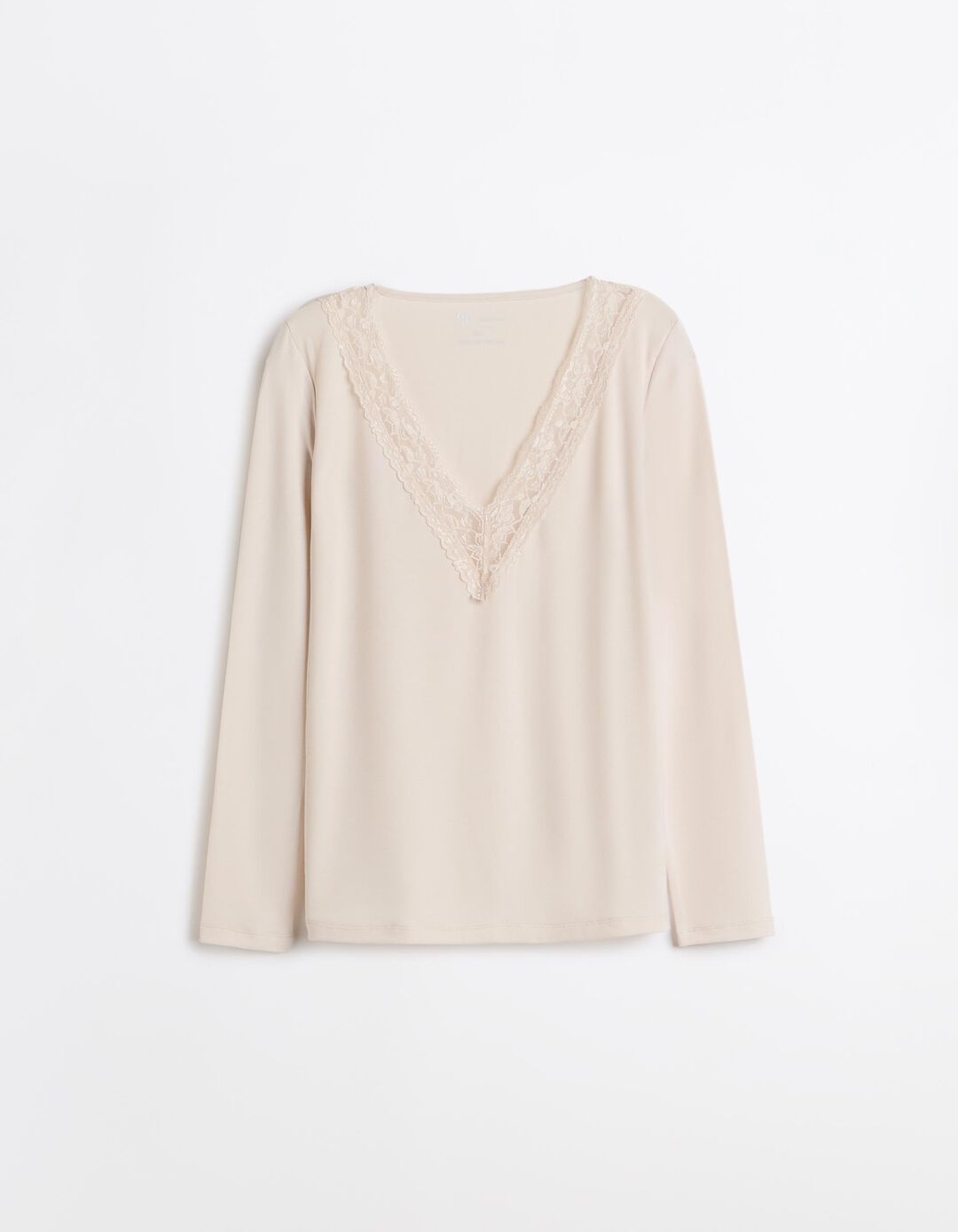 Camisola Interior, Mulher, Bege Claro