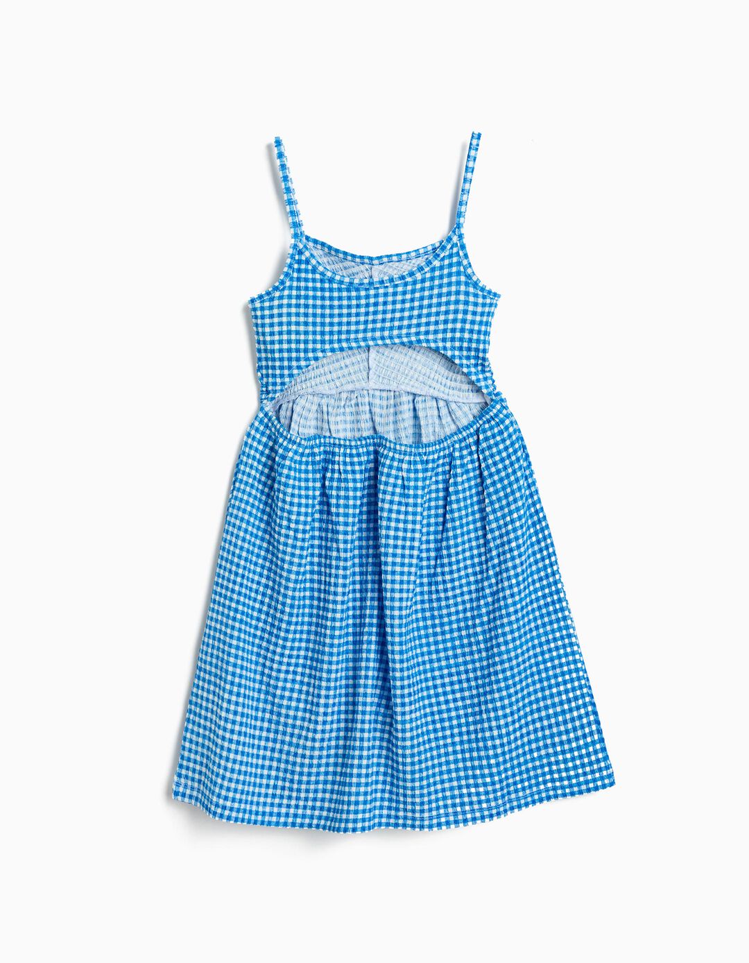 Vestido, Menina, Azul