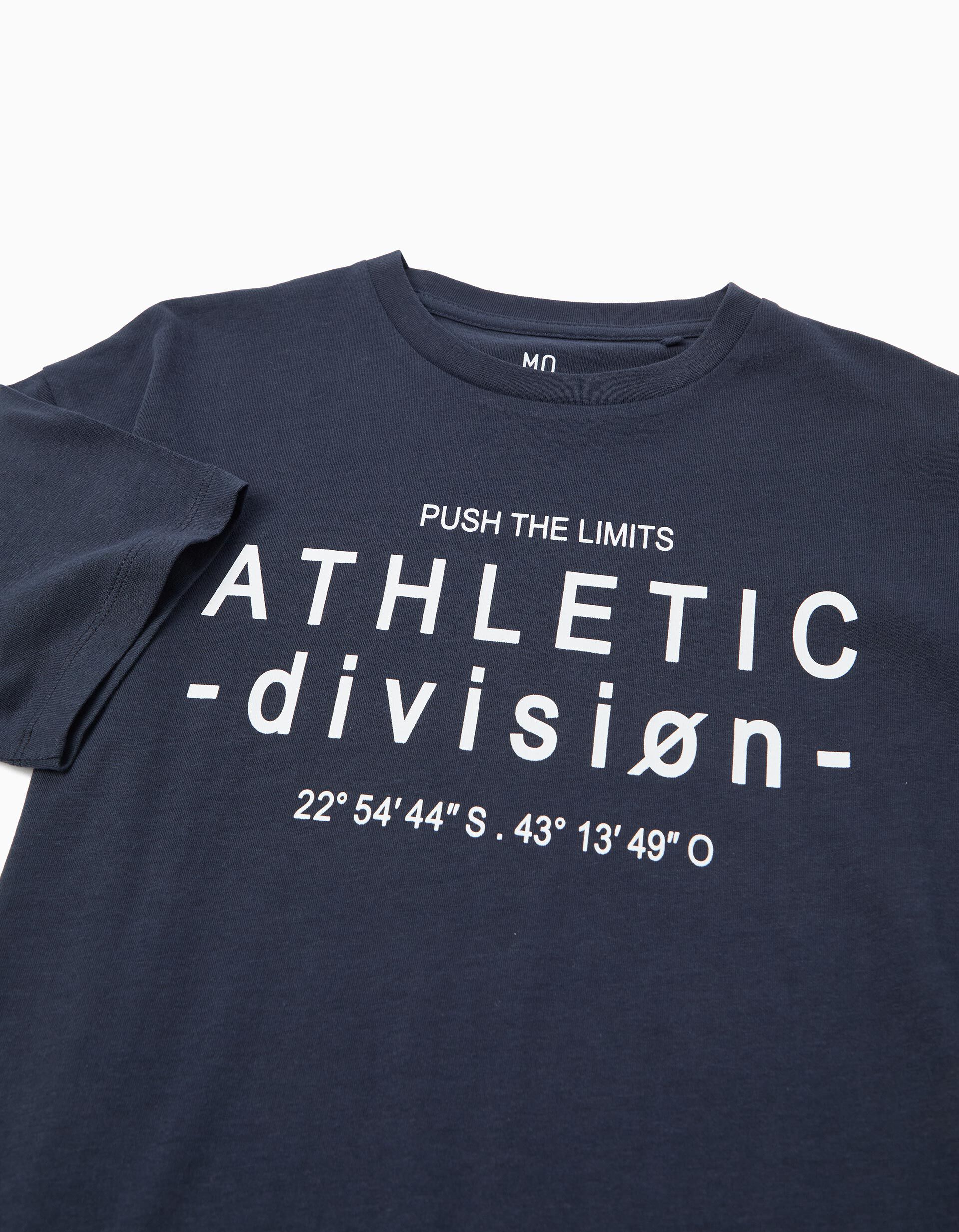 Comprar Online T-shirt Estampada, Menino, Azul Escuro