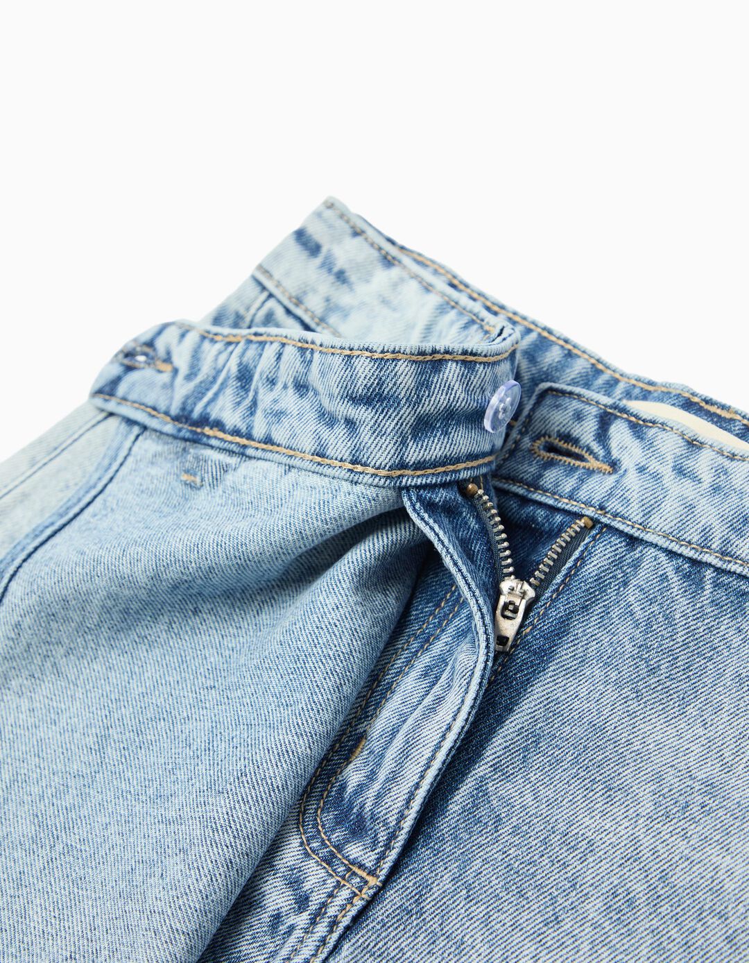 Saia-Cal&ccedil;&atilde;o de Ganga, Menina, Azul Claro